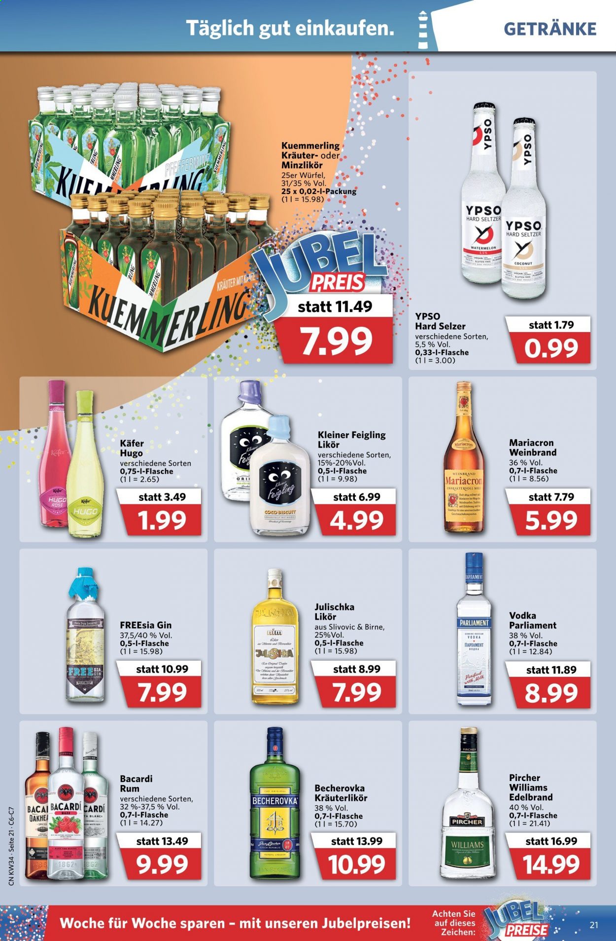 Combi Prospekte  - 23.08.2021 - 28.08.2021. Seite 21
