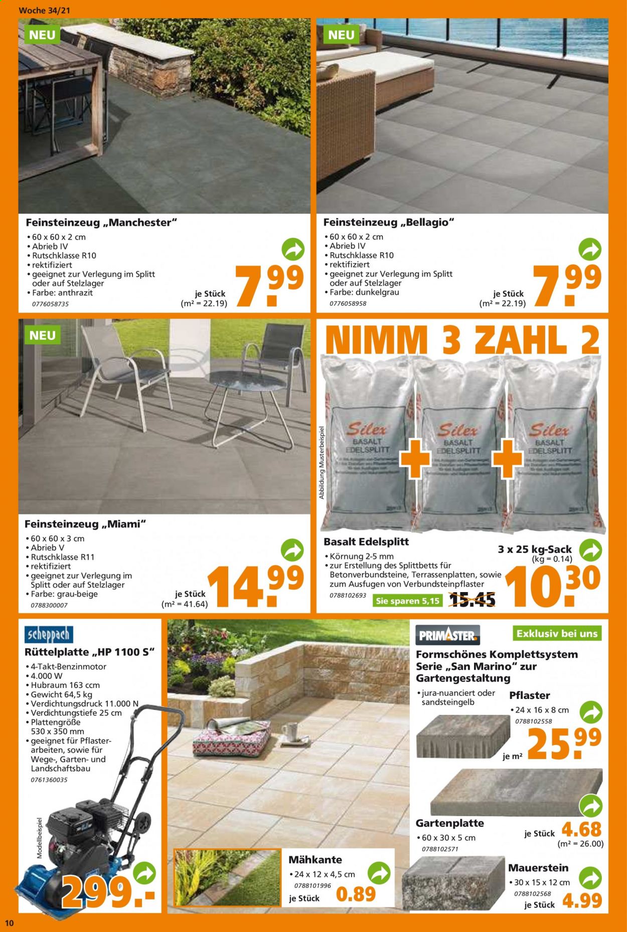 Globus Baumarkt Prospekte  - 23.08.2021 - 28.08.2021. Seite 10
