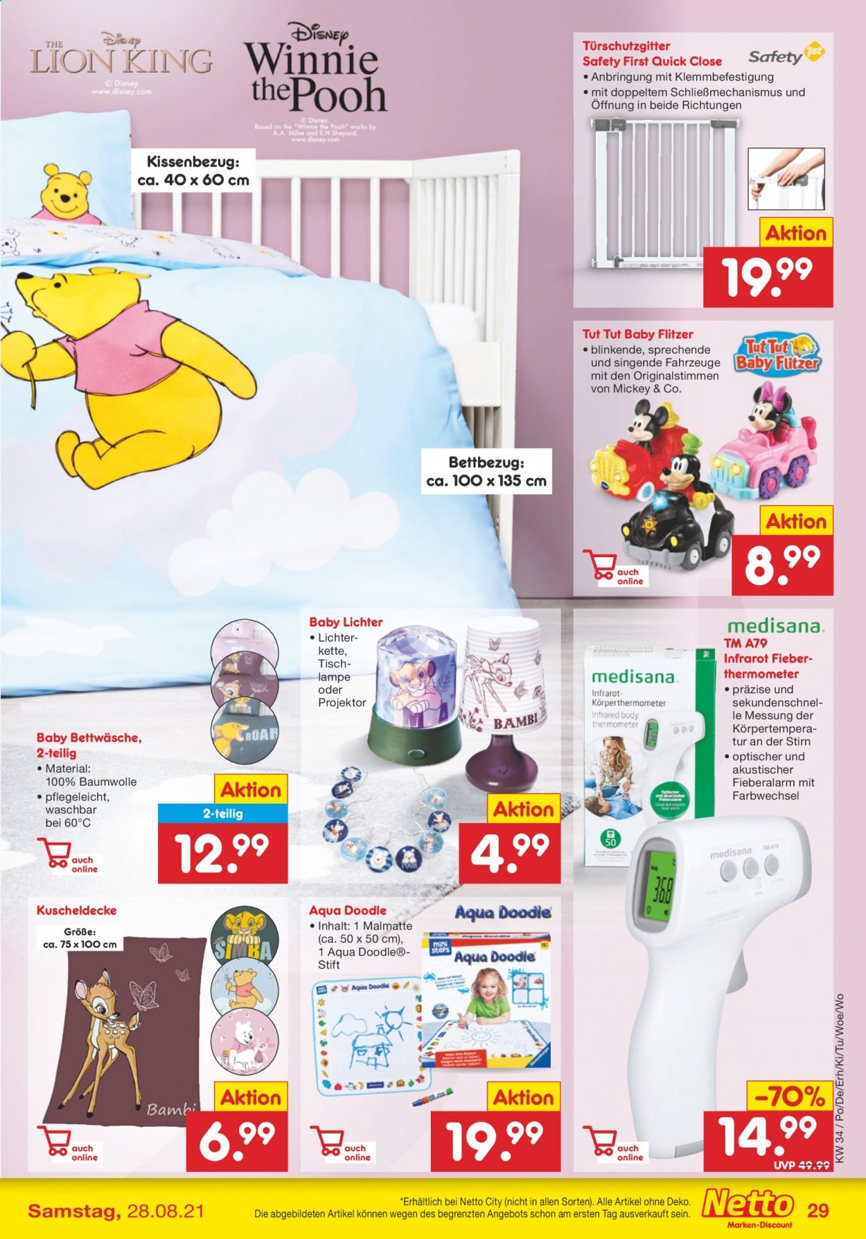 Netto Marken-Discount Prospekte  - 23.08.2021 - 28.08.2021. Seite 29
