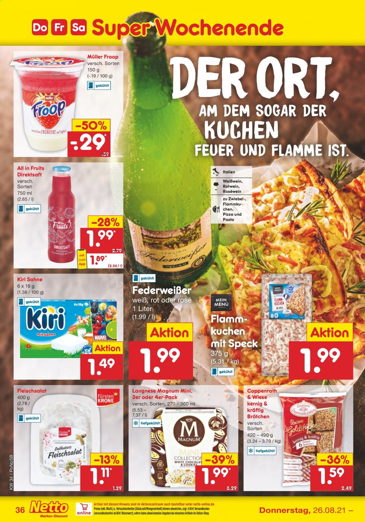 Netto Marken-Discount Prospekte  - 23.08.2021 - 28.08.2021. Seite 36