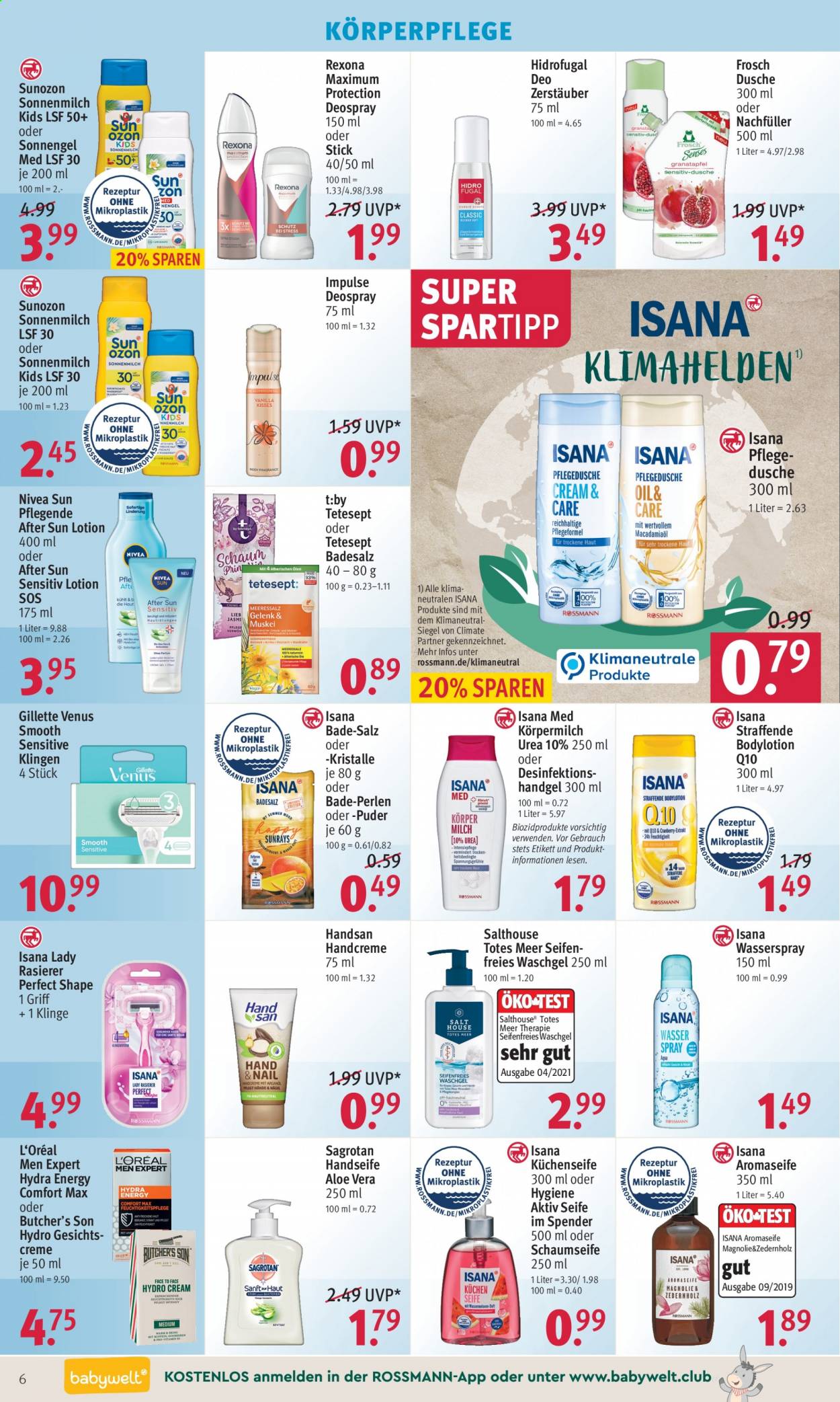 Rossmann Prospekte  - 23.08.2021 - 27.08.2021. Seite 6