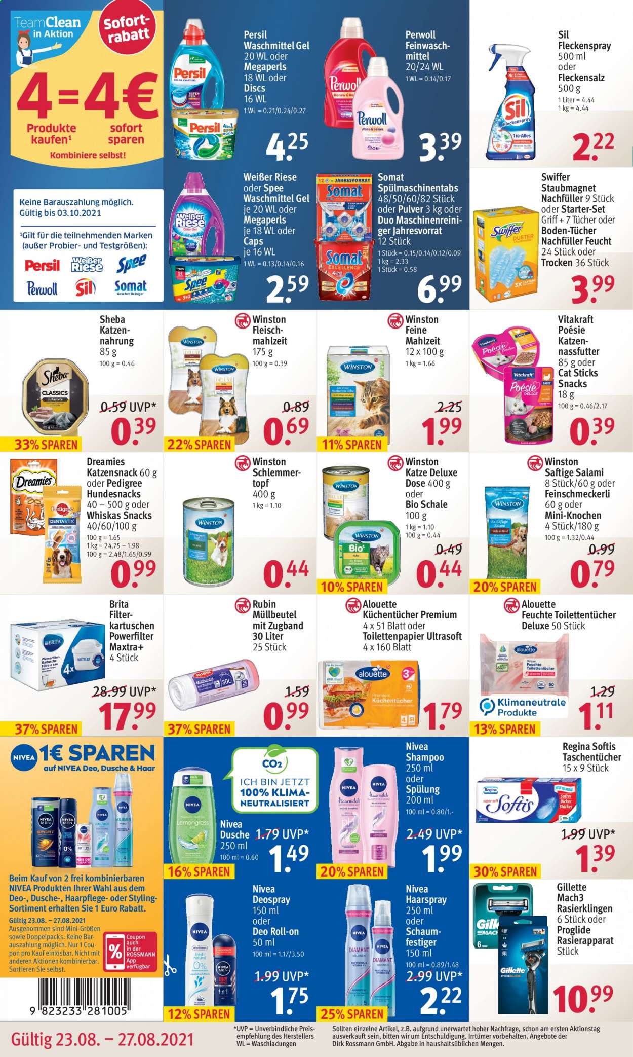 Rossmann Prospekte  - 23.08.2021 - 27.08.2021. Seite 12