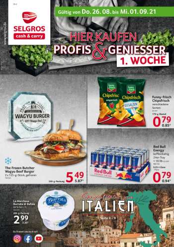 Prospekte Selgros - 26.8.2021 - 1.9.2021.