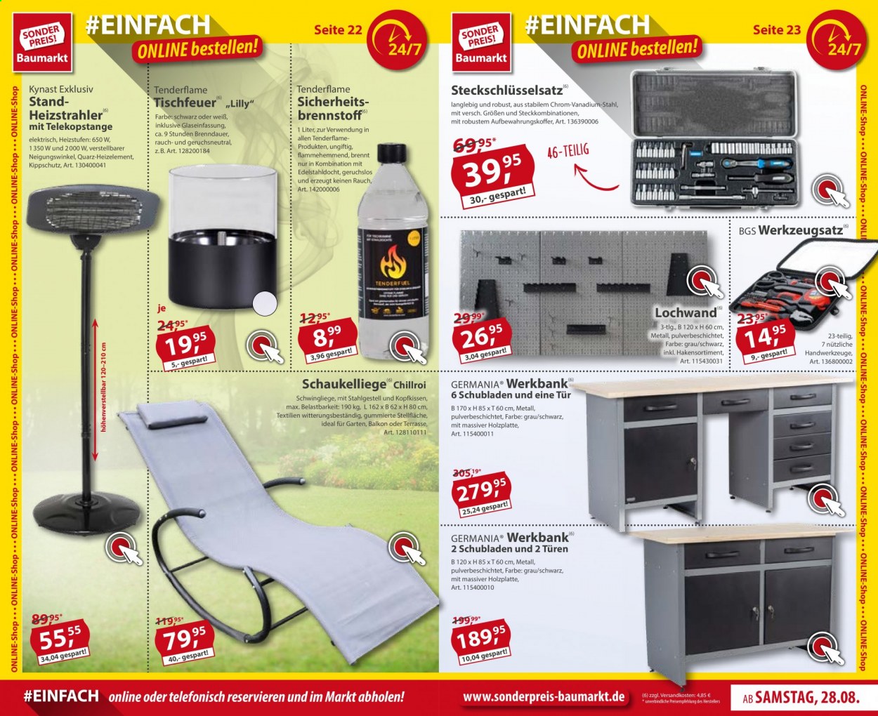 Sonderpreis-Baumarkt Prospekte  - 28.08.2021 - 3.09.2021. Seite 12