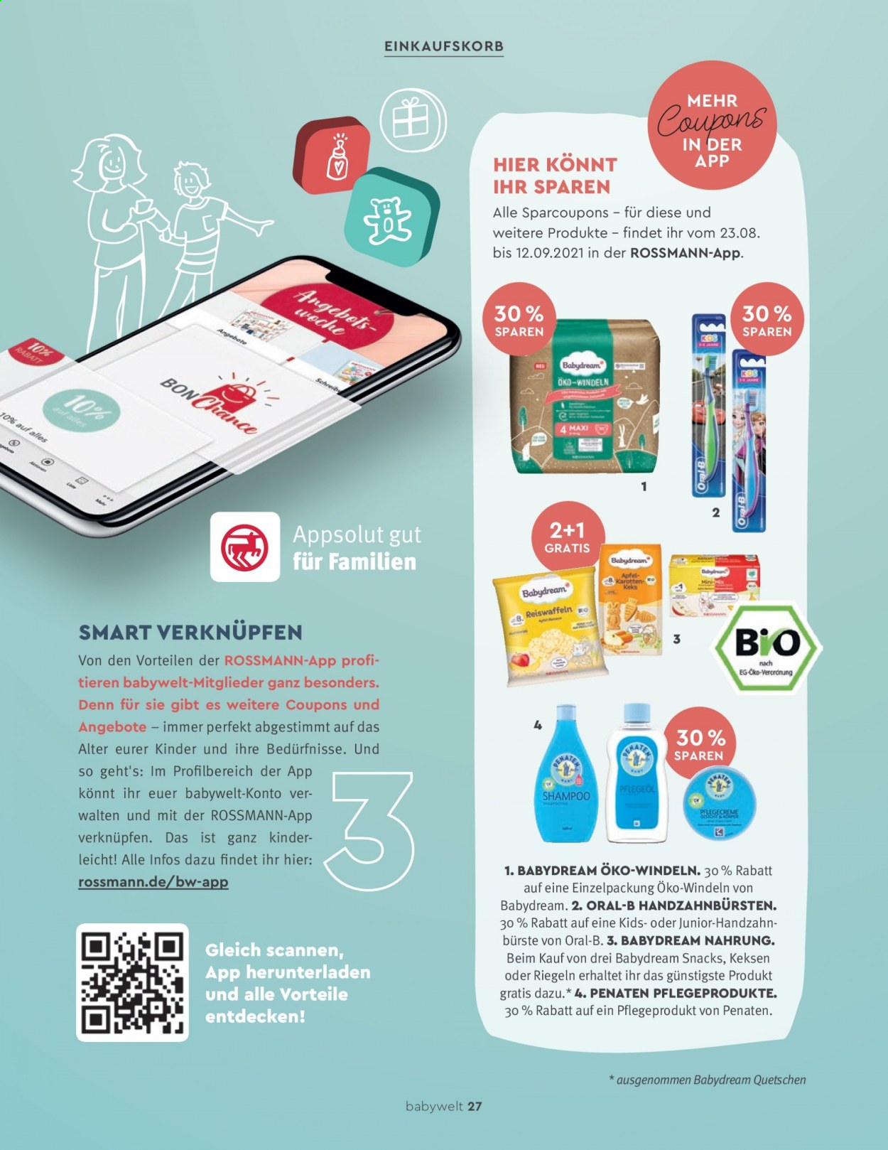 Rossmann Prospekte  - 1.08.2021 - 31.08.2021. Seite 27