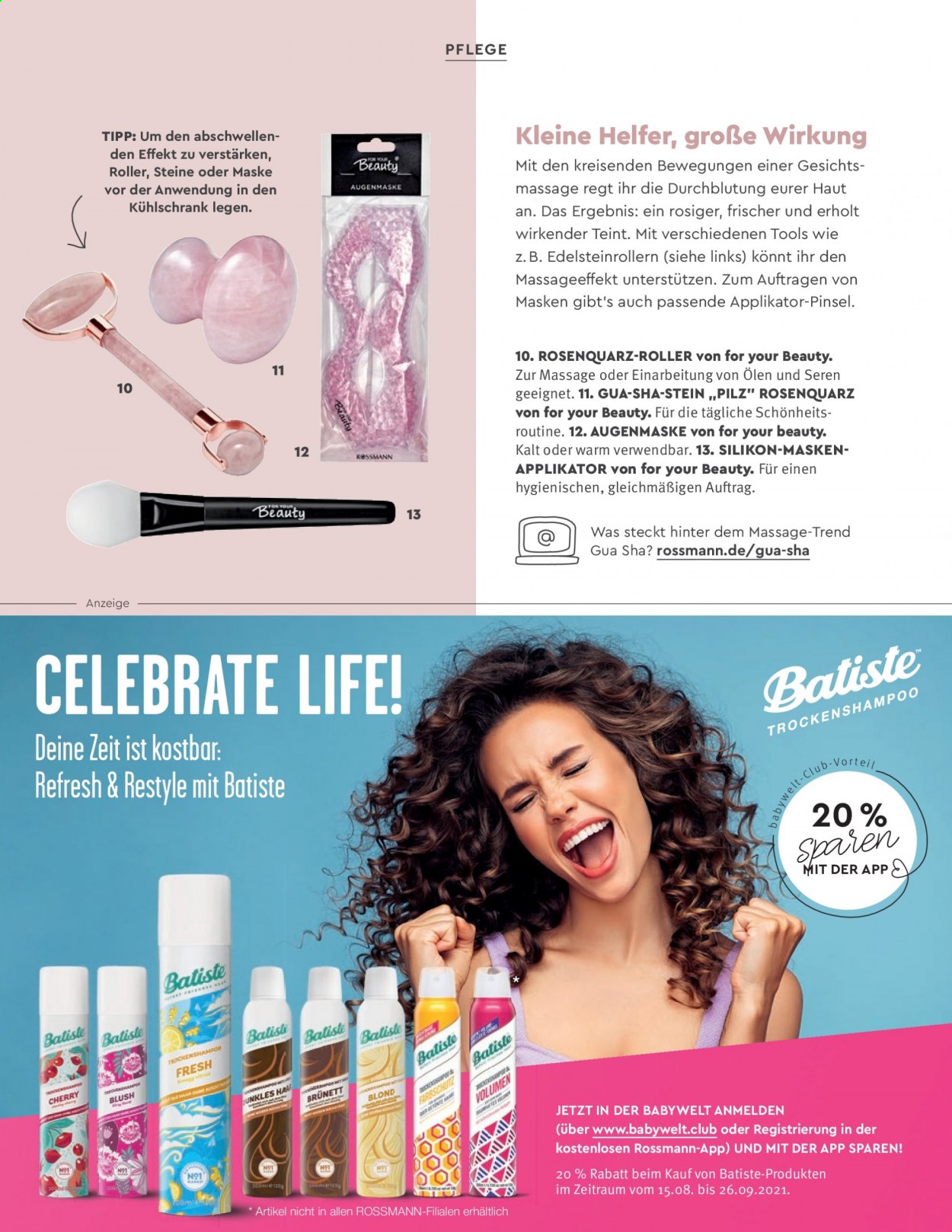 Rossmann Prospekte  - 1.08.2021 - 31.08.2021. Seite 56