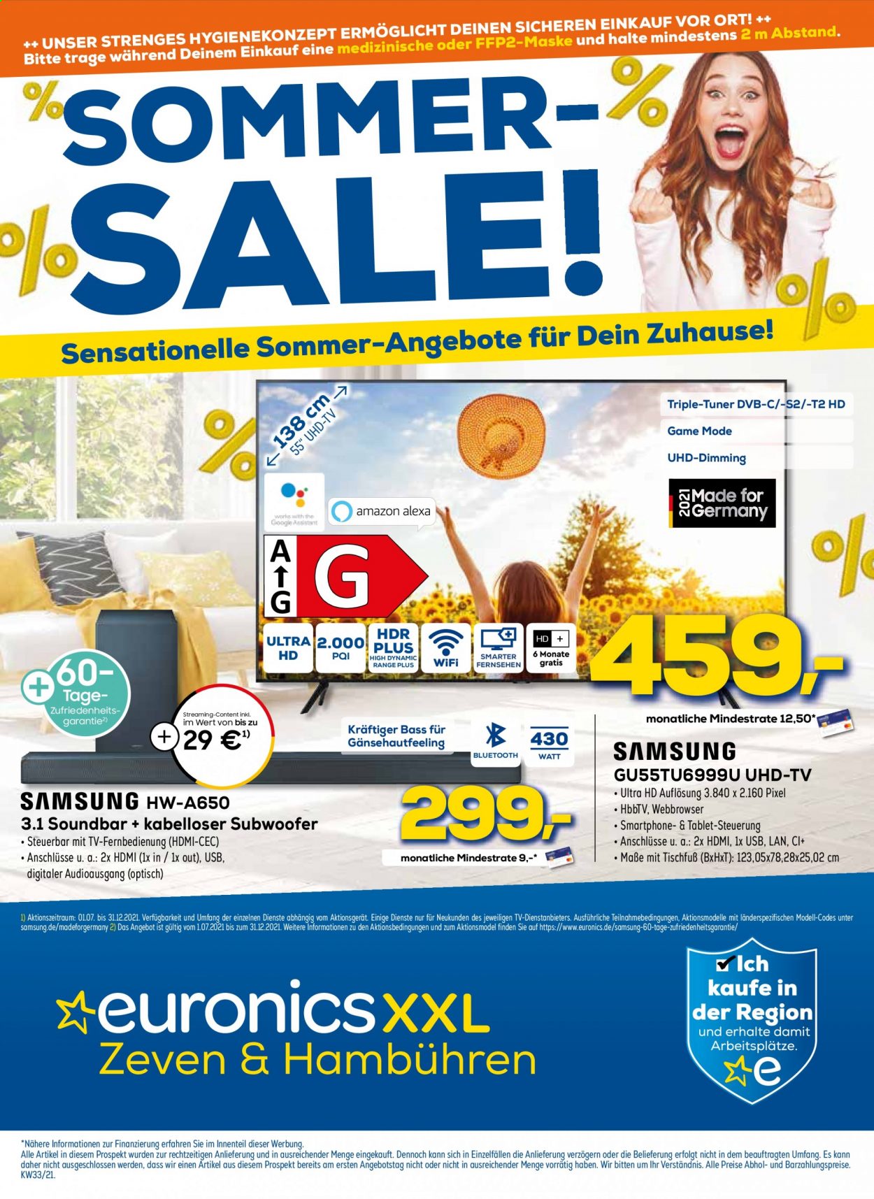 Euronics Prospekte  - 24.08.2021 - 31.08.2021. Seite 1