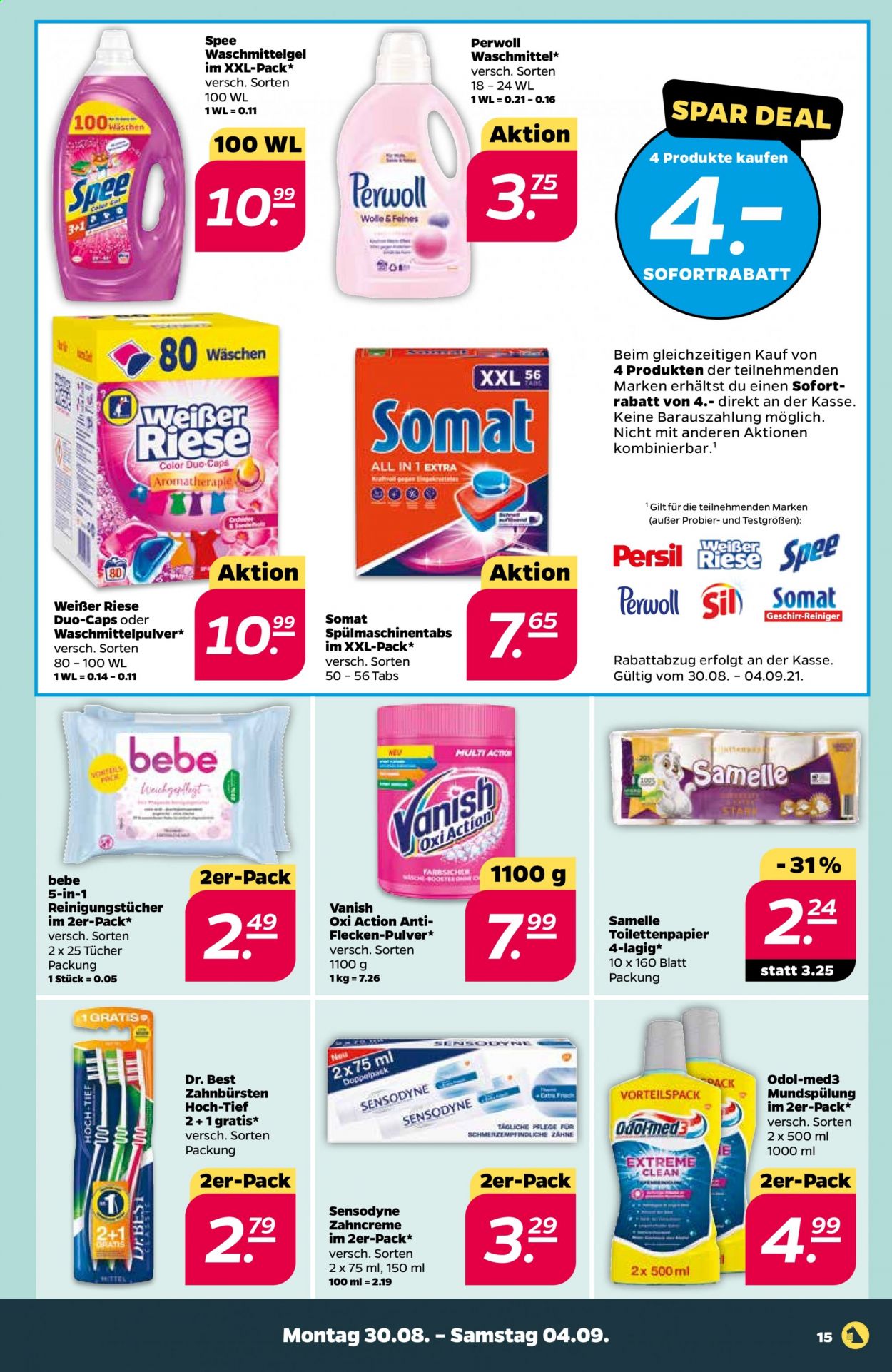 Netto Prospekte  - 30.08.2021 - 4.09.2021. Seite 15