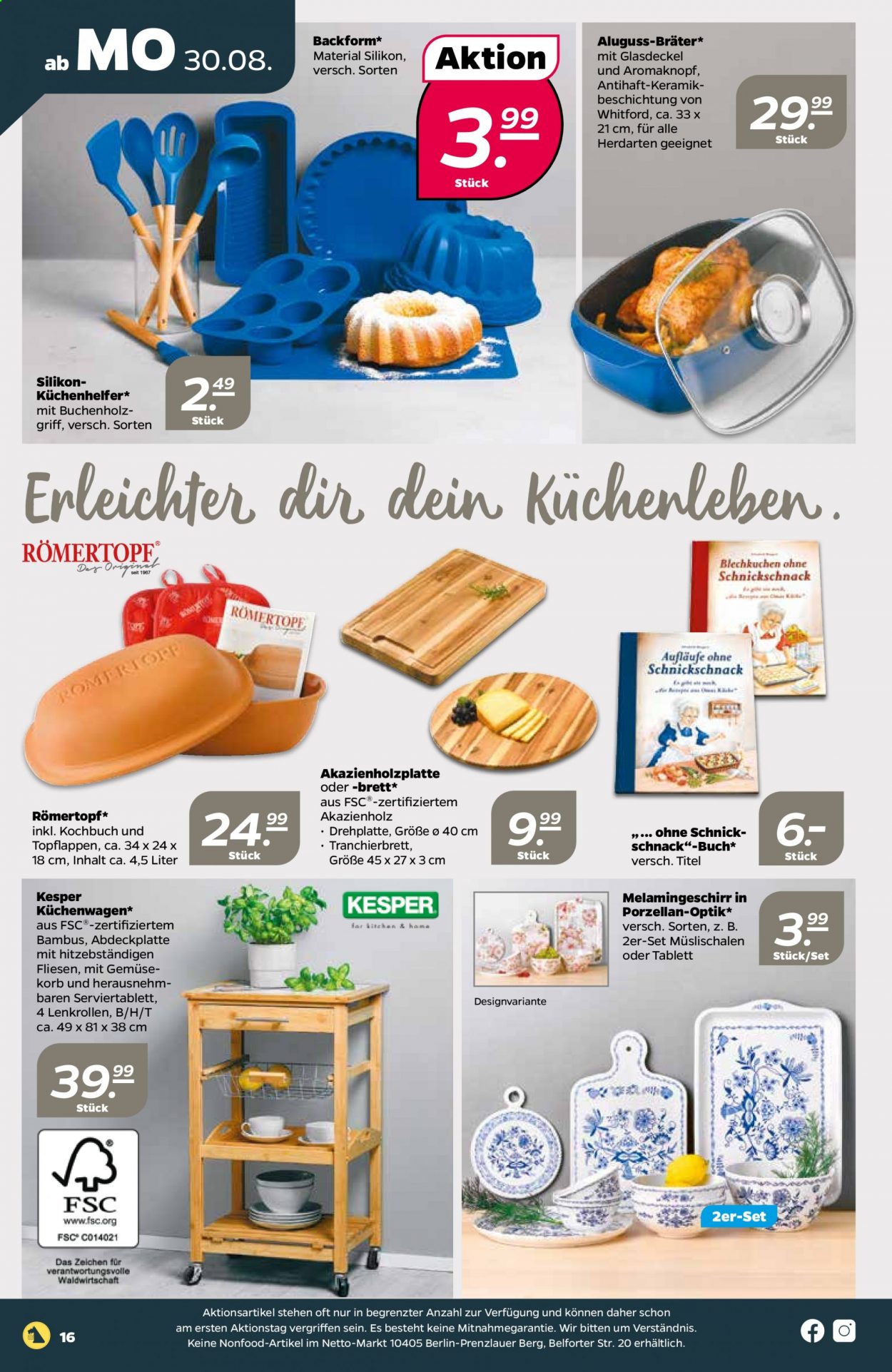 Netto Prospekte  - 30.08.2021 - 4.09.2021. Seite 16