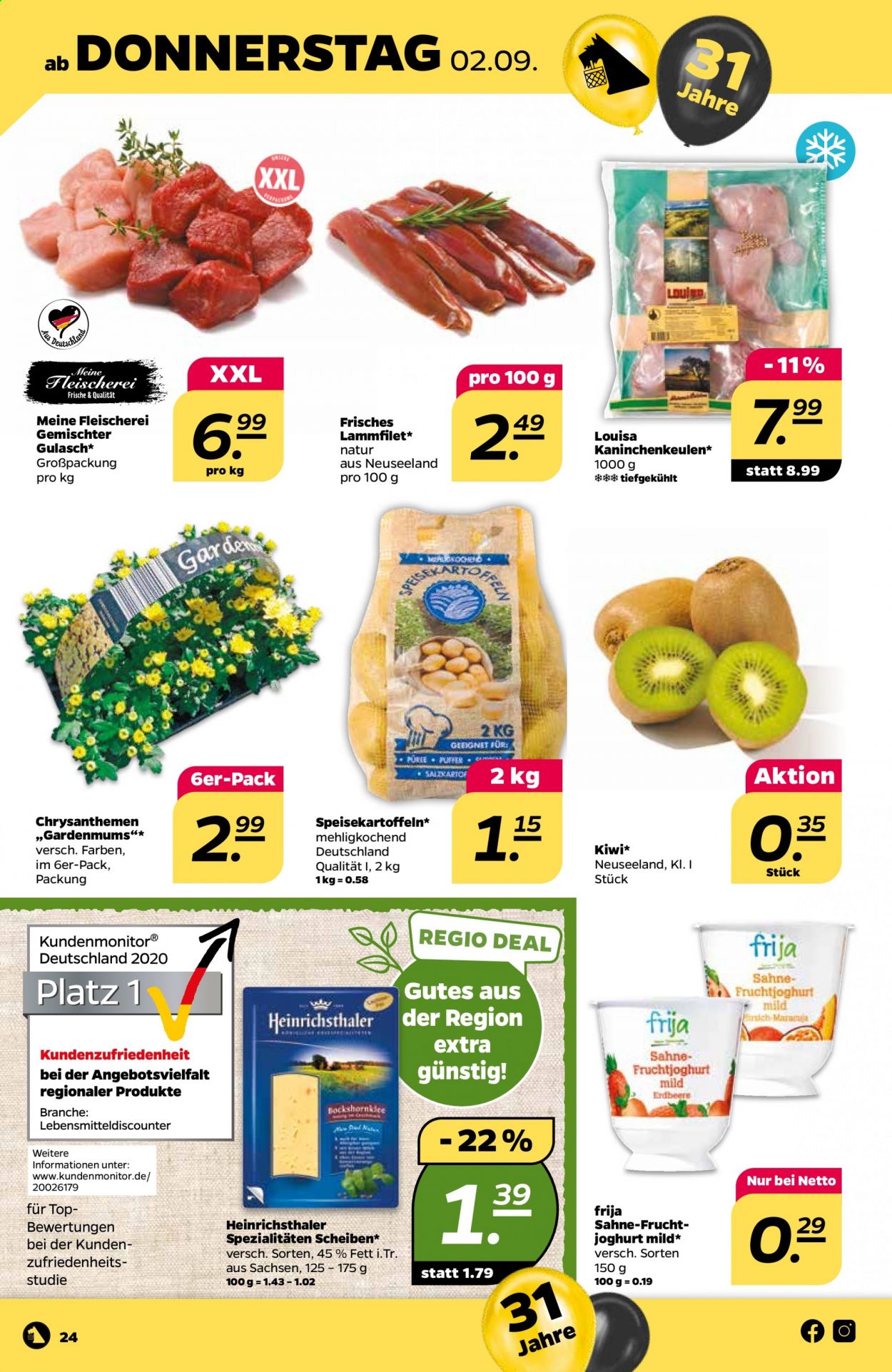 Netto Prospekte  - 30.08.2021 - 4.09.2021. Seite 24