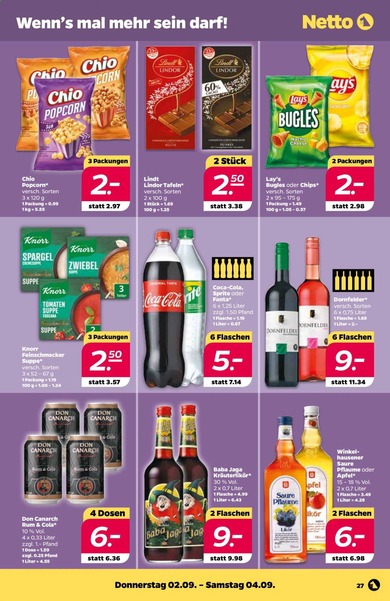 Netto Prospekte  - 30.08.2021 - 4.09.2021. Seite 27