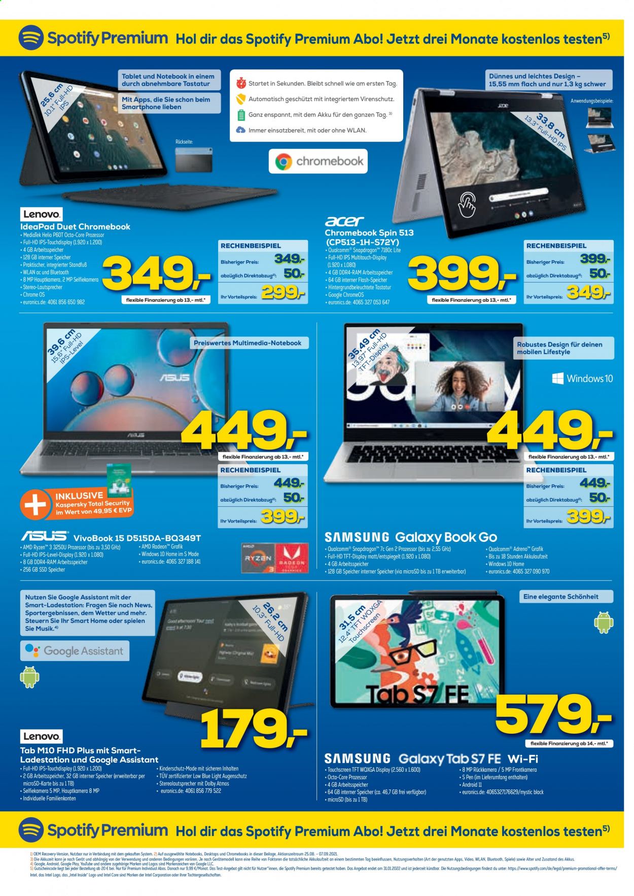 Euronics Prospekte  - 25.08.2021 - 5.09.2021. Seite 3