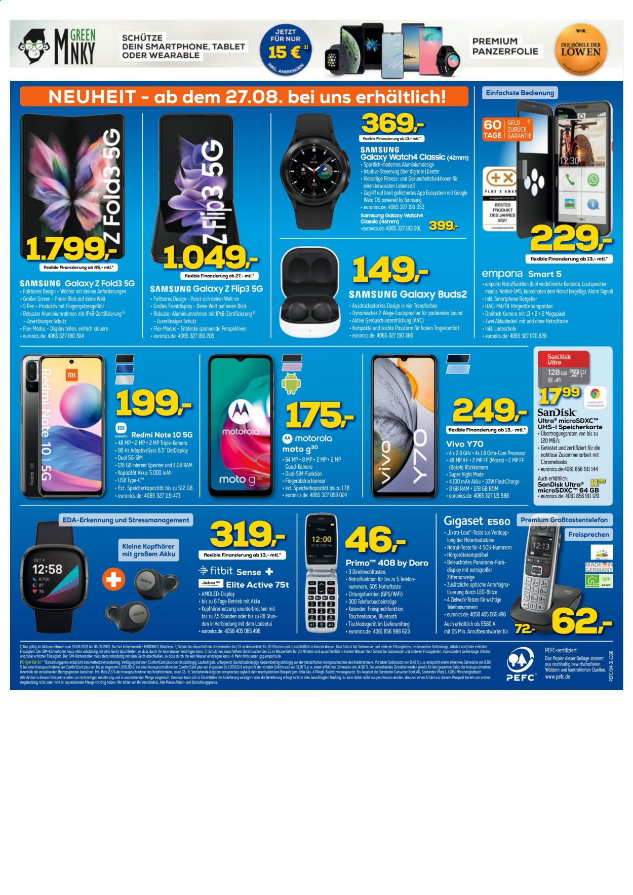Euronics Prospekte  - 25.08.2021 - 5.09.2021. Seite 10