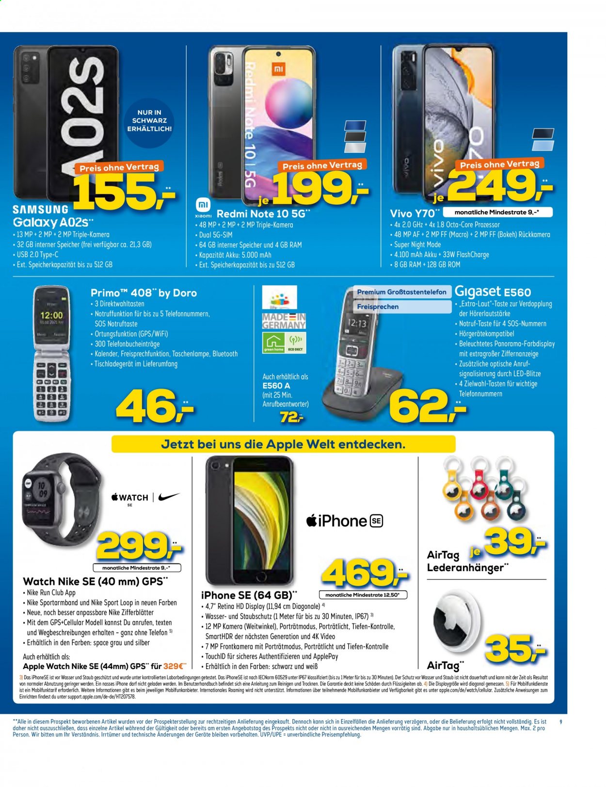 Euronics Prospekte  - 25.08.2021 - 31.08.2021. Seite 9