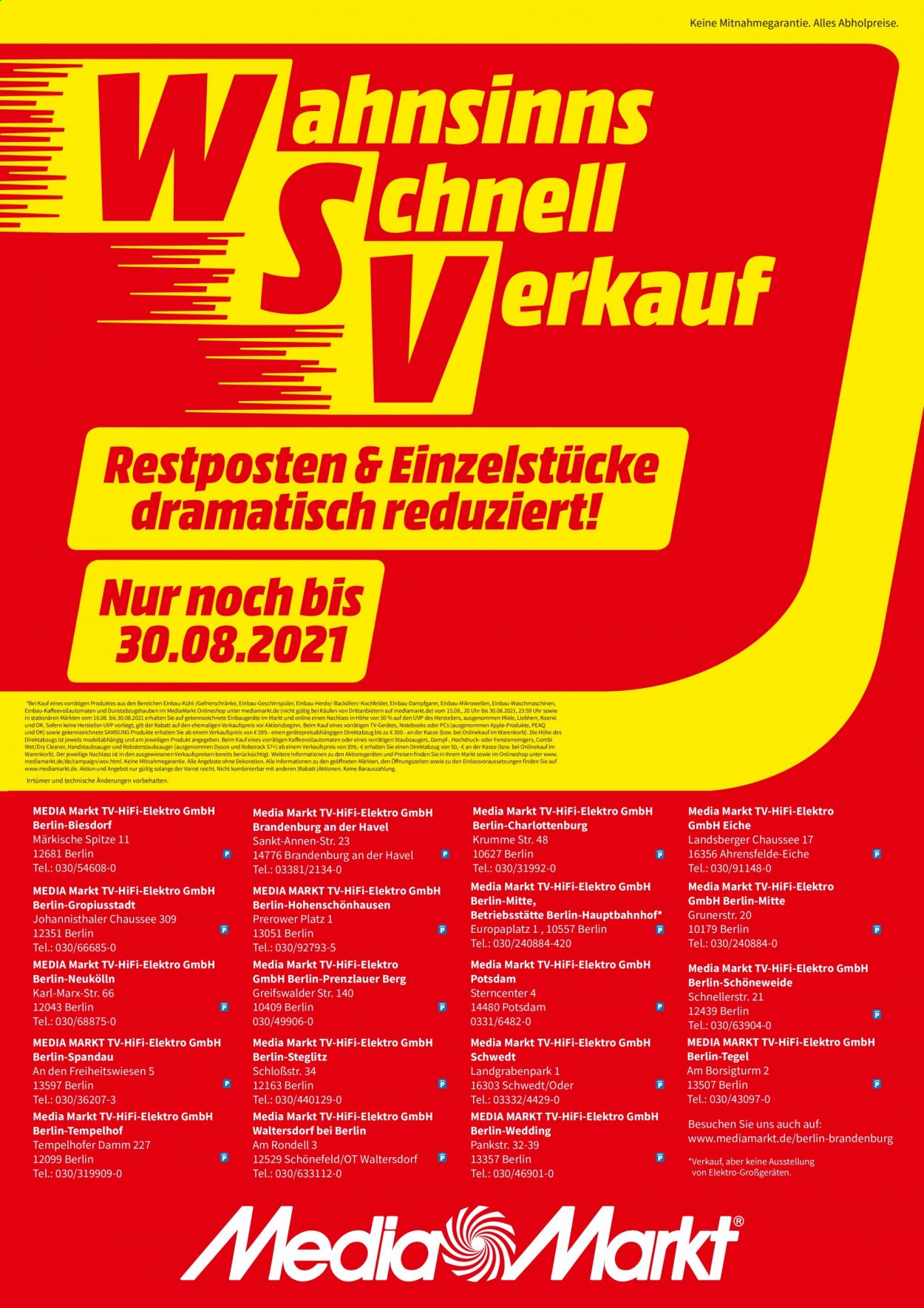 MediaMarkt Prospekte  - 23.08.2021 - 30.08.2021. Seite 8