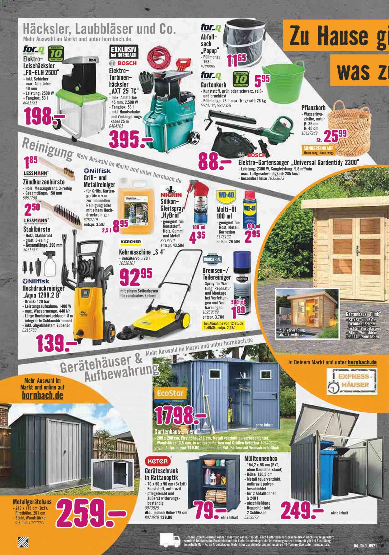 Hornbach Prospekte  - 26.08.2021 - 24.09.2021. Seite 4