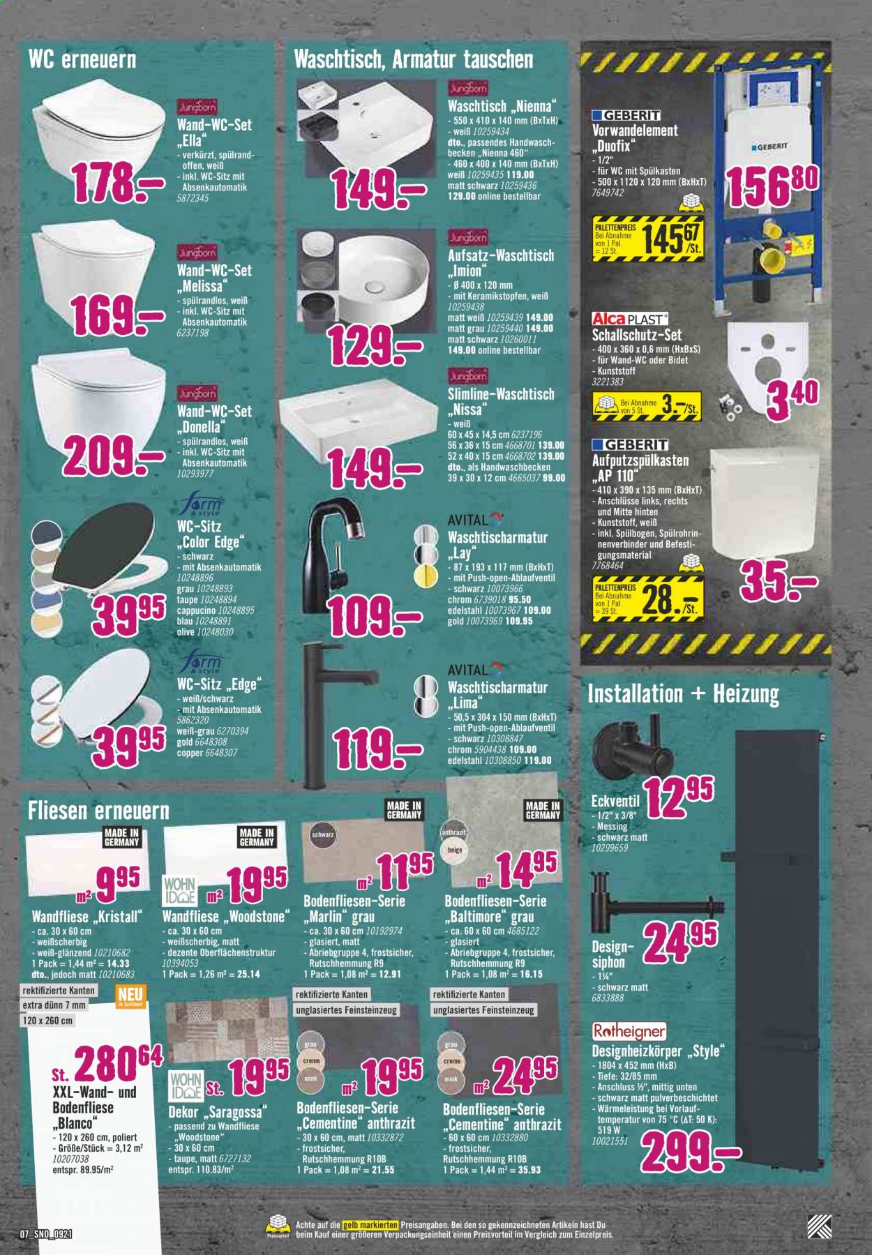 Hornbach Prospekte  - 26.08.2021 - 24.09.2021. Seite 7