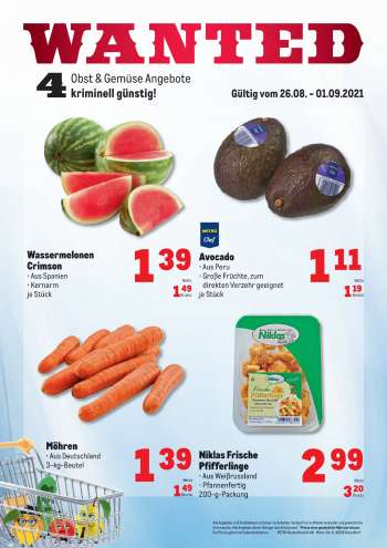 Prospekte Metro - 26.8.2021 - 1.9.2021.