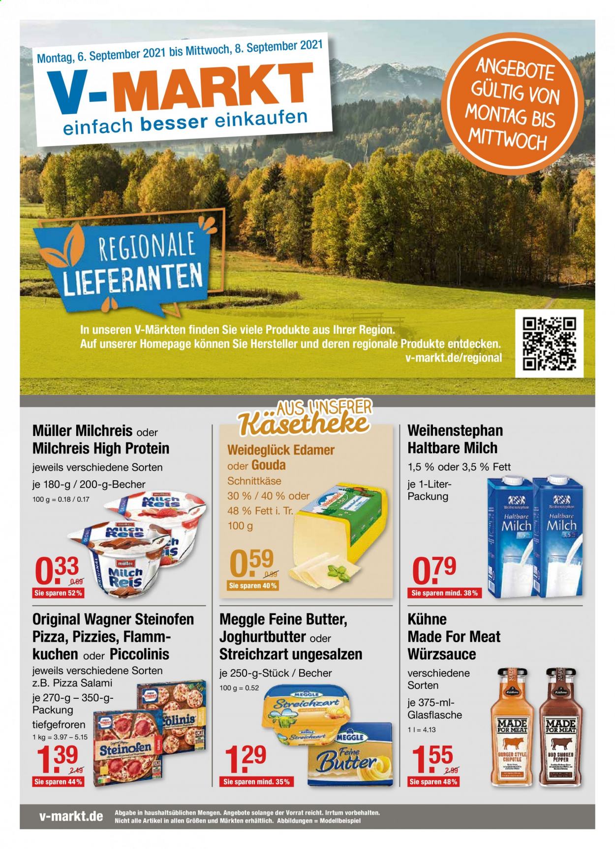V-Markt Prospekte  - 6.09.2021 - 8.09.2021. Seite 1
