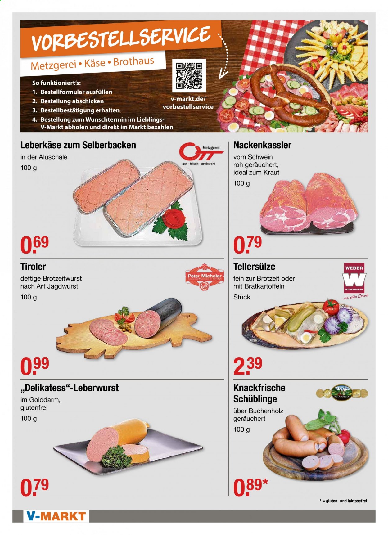 thumbnail - Prospekte V-Markt - 6.09.2021 - 8.09.2021 - Produkte in Aktion - Kraut, Wurst, Jagdwurst, Wurstwaren, Leberkäse, Leberwurst, Weber. Seite 2.