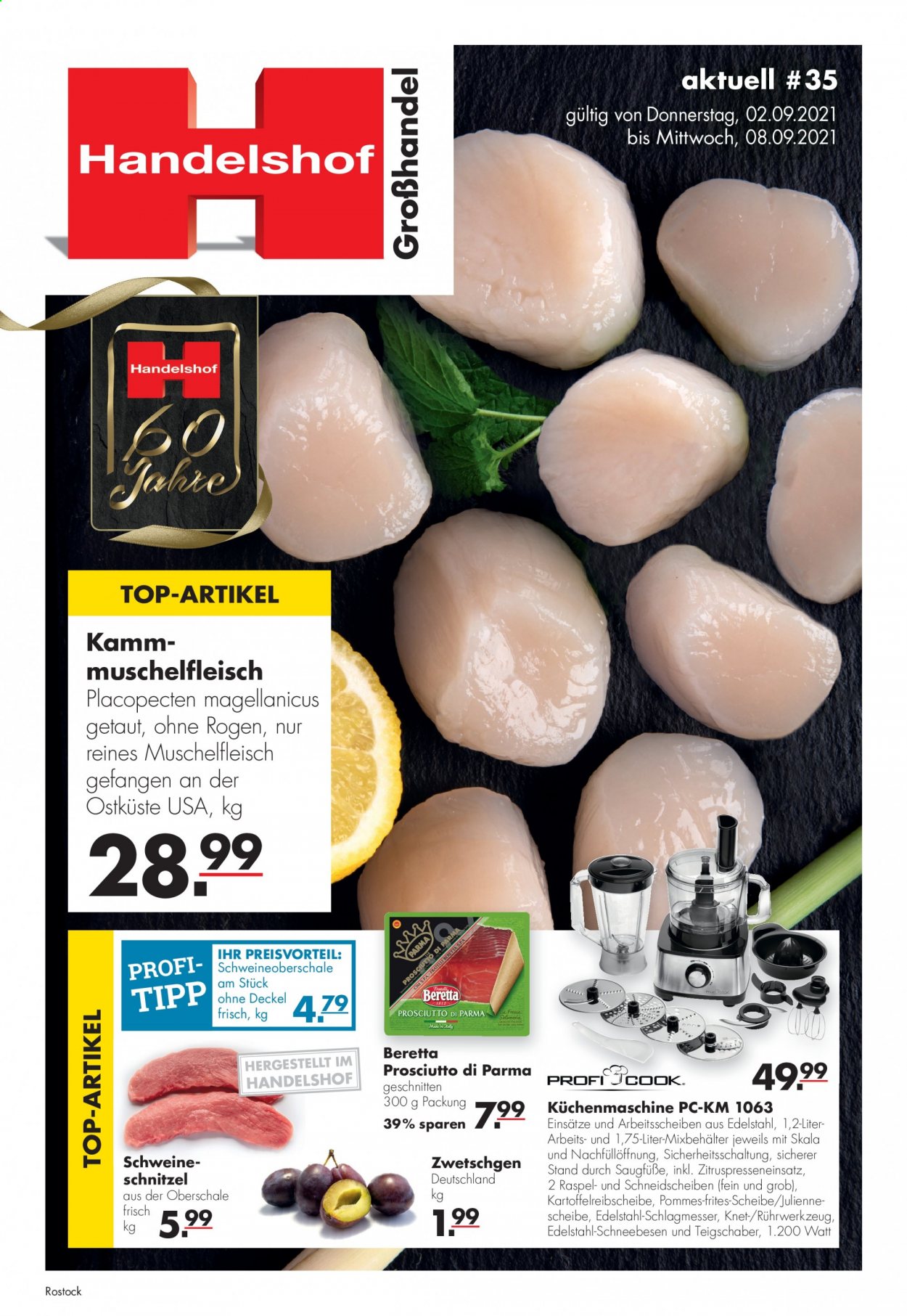 Handelshof Prospekte  - 2.09.2021 - 8.09.2021. Seite 1