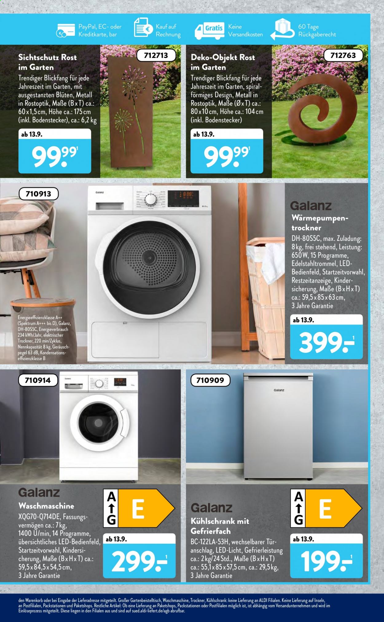 ALDI SÜD Prospekte  - 13.09.2021 - 18.09.2021. Seite 7