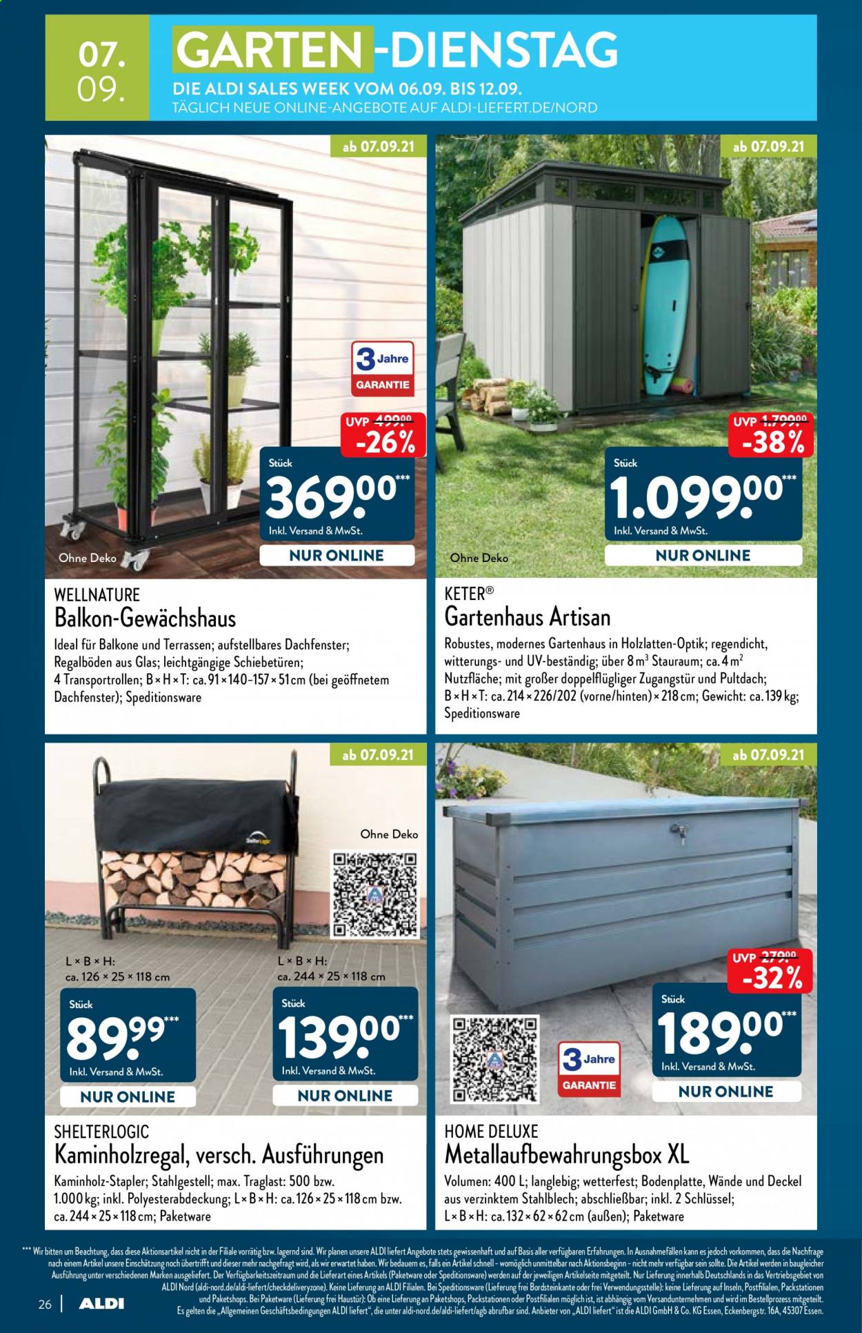 ALDI Nord Prospekte  - 6.09.2021 - 11.09.2021. Seite 26