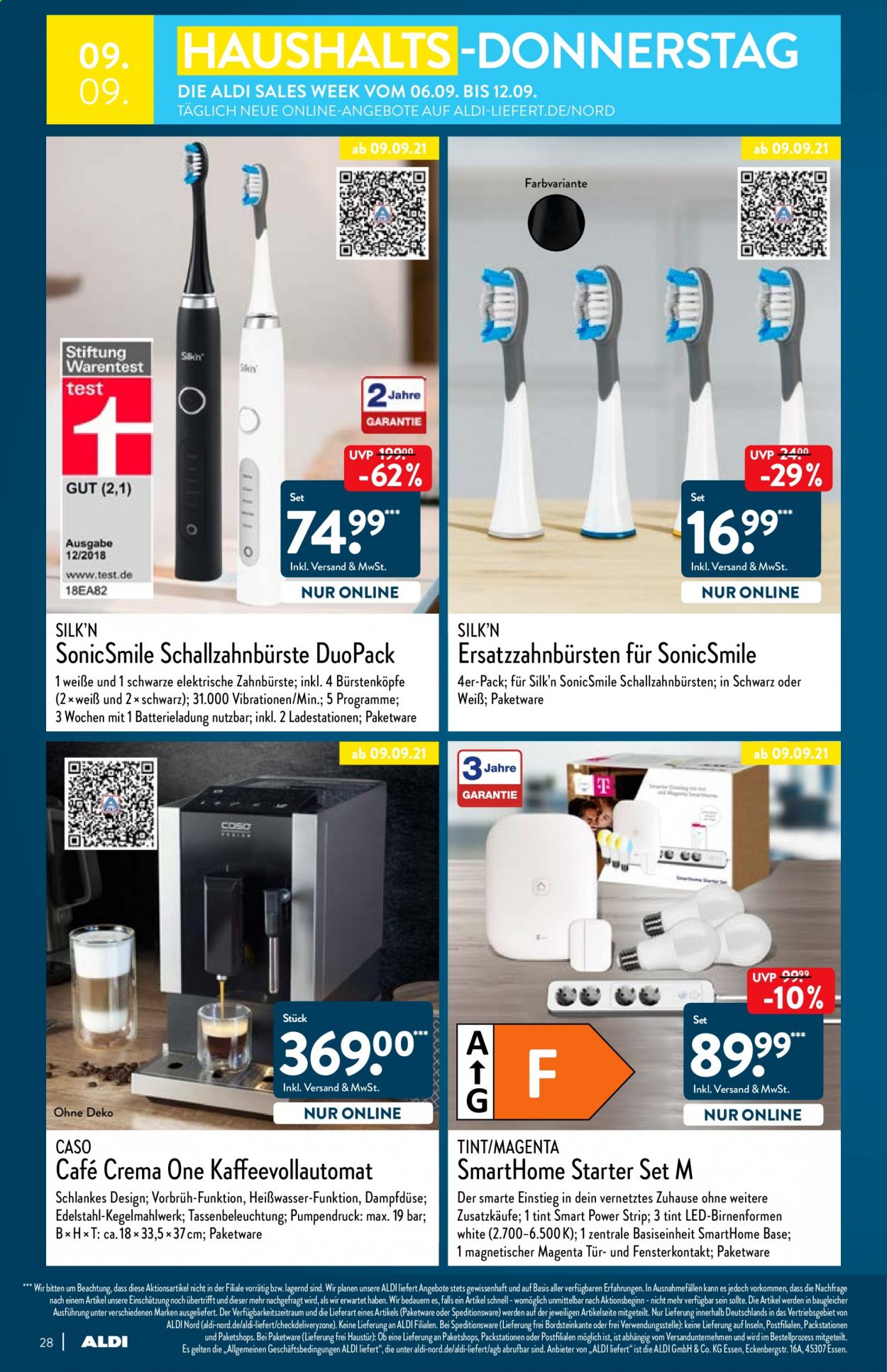 ALDI Nord Prospekte  - 6.09.2021 - 11.09.2021. Seite 28