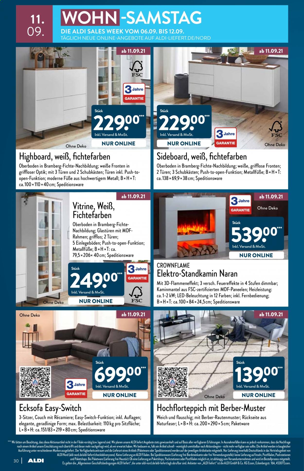 ALDI Nord Prospekte  - 6.09.2021 - 11.09.2021. Seite 30