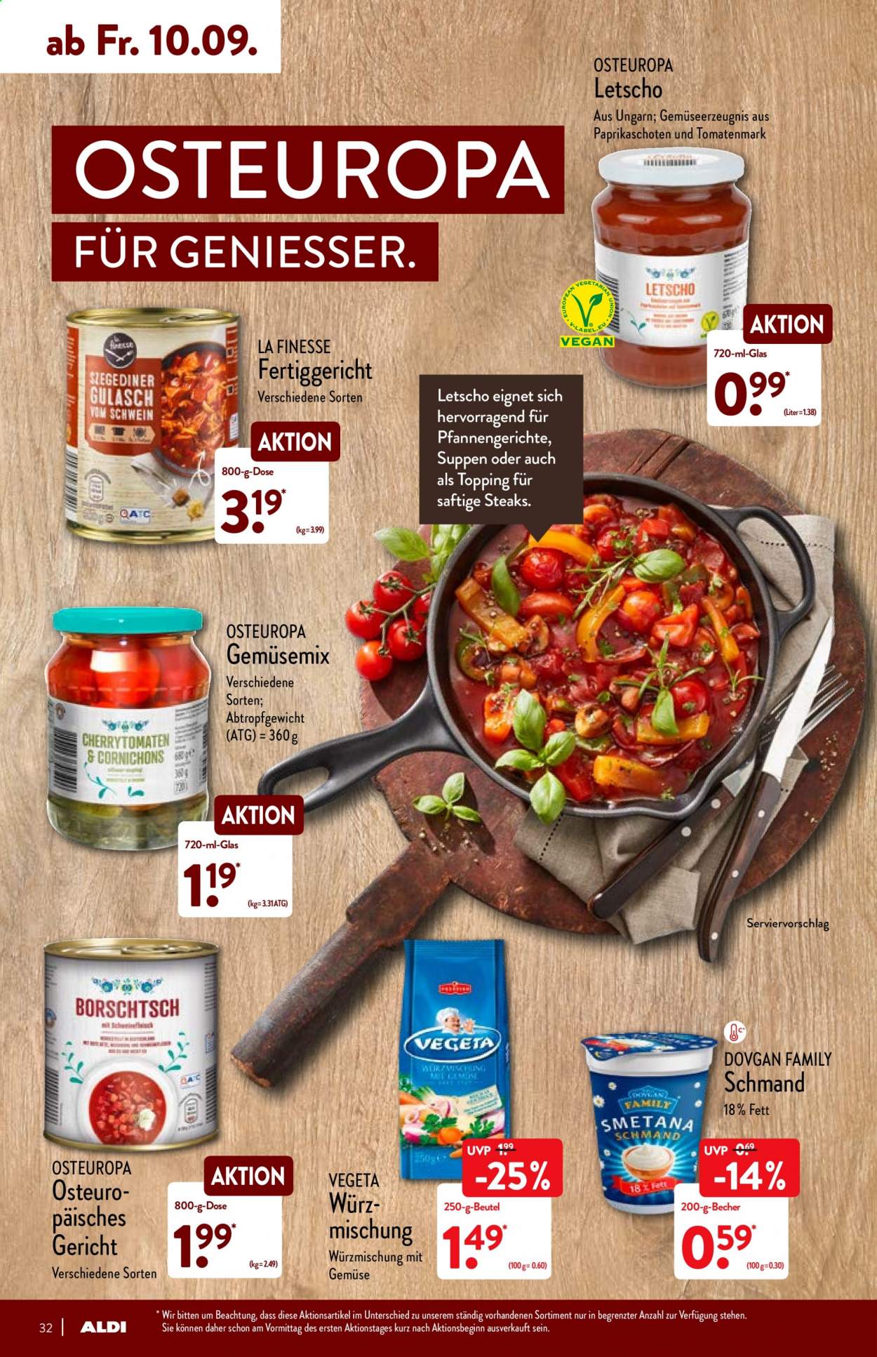 ALDI Nord Prospekte  - 6.09.2021 - 11.09.2021. Seite 32