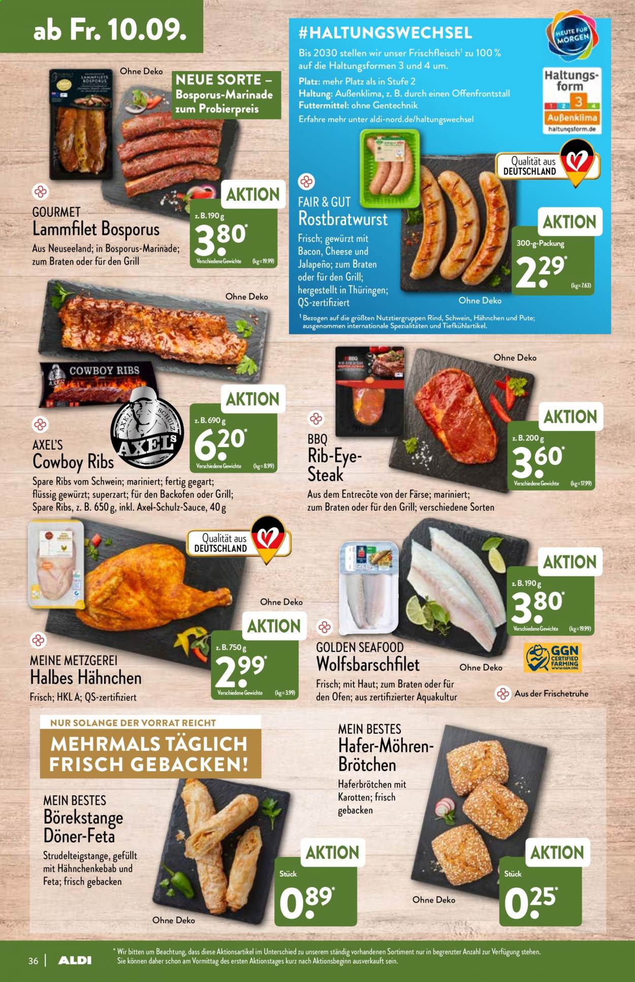 ALDI Nord Prospekte  - 6.09.2021 - 11.09.2021. Seite 36