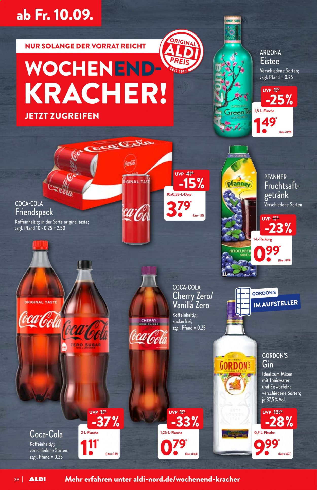ALDI Nord Prospekte  - 6.09.2021 - 11.09.2021. Seite 38
