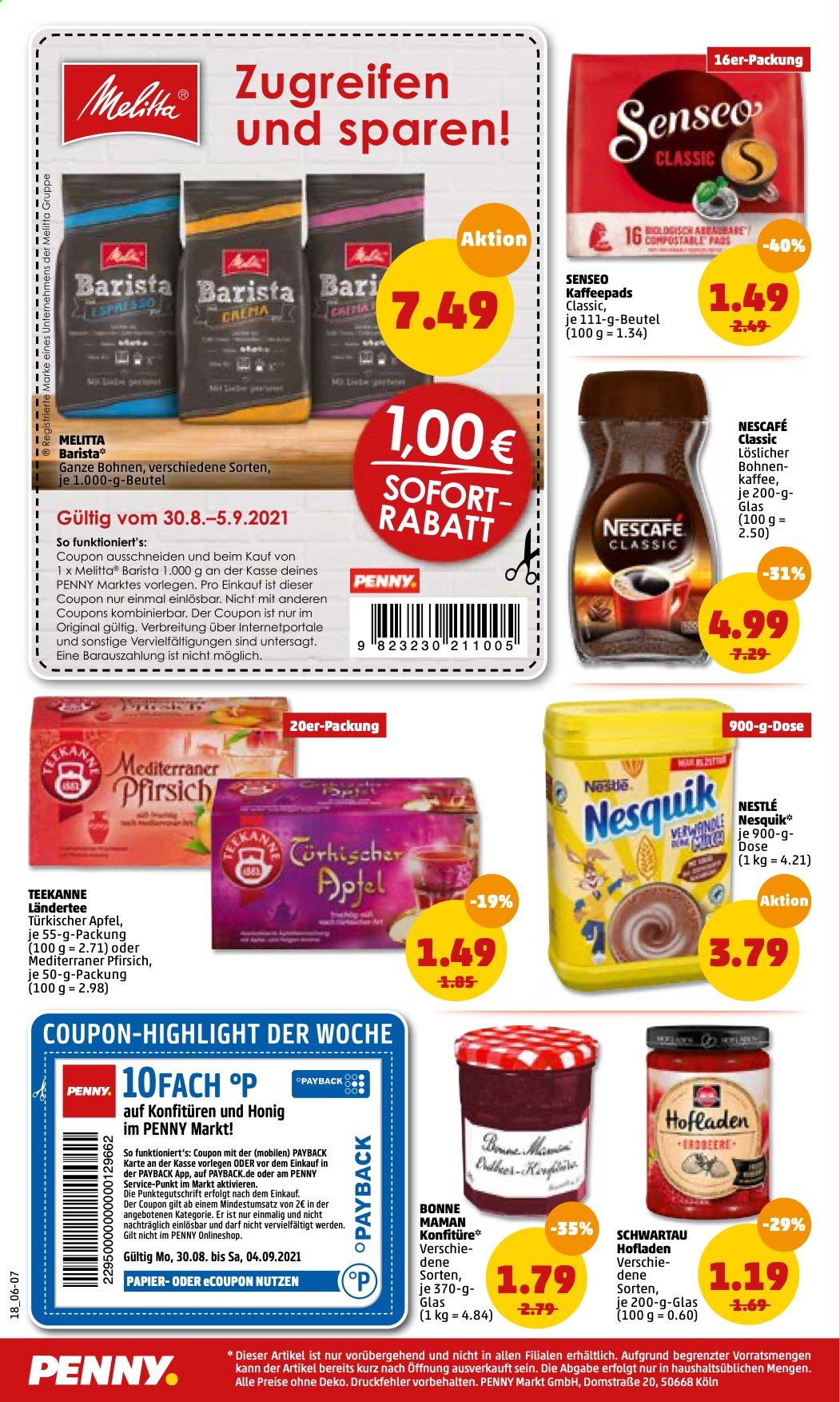 Penny Prospekte  - 30.08.2021 - 4.09.2021. Seite 18