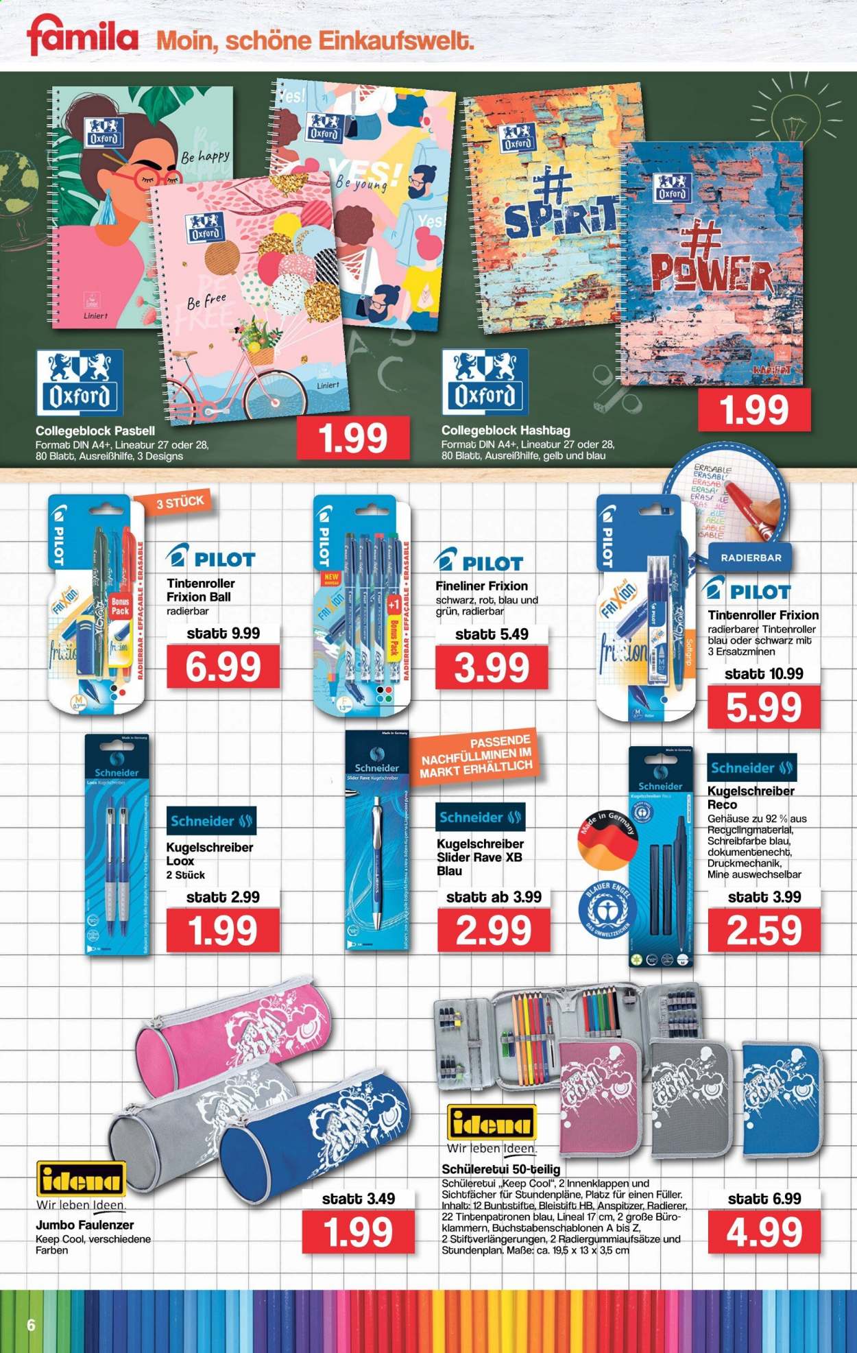 famila Prospekte  - 30.08.2021 - 4.09.2021. Seite 6