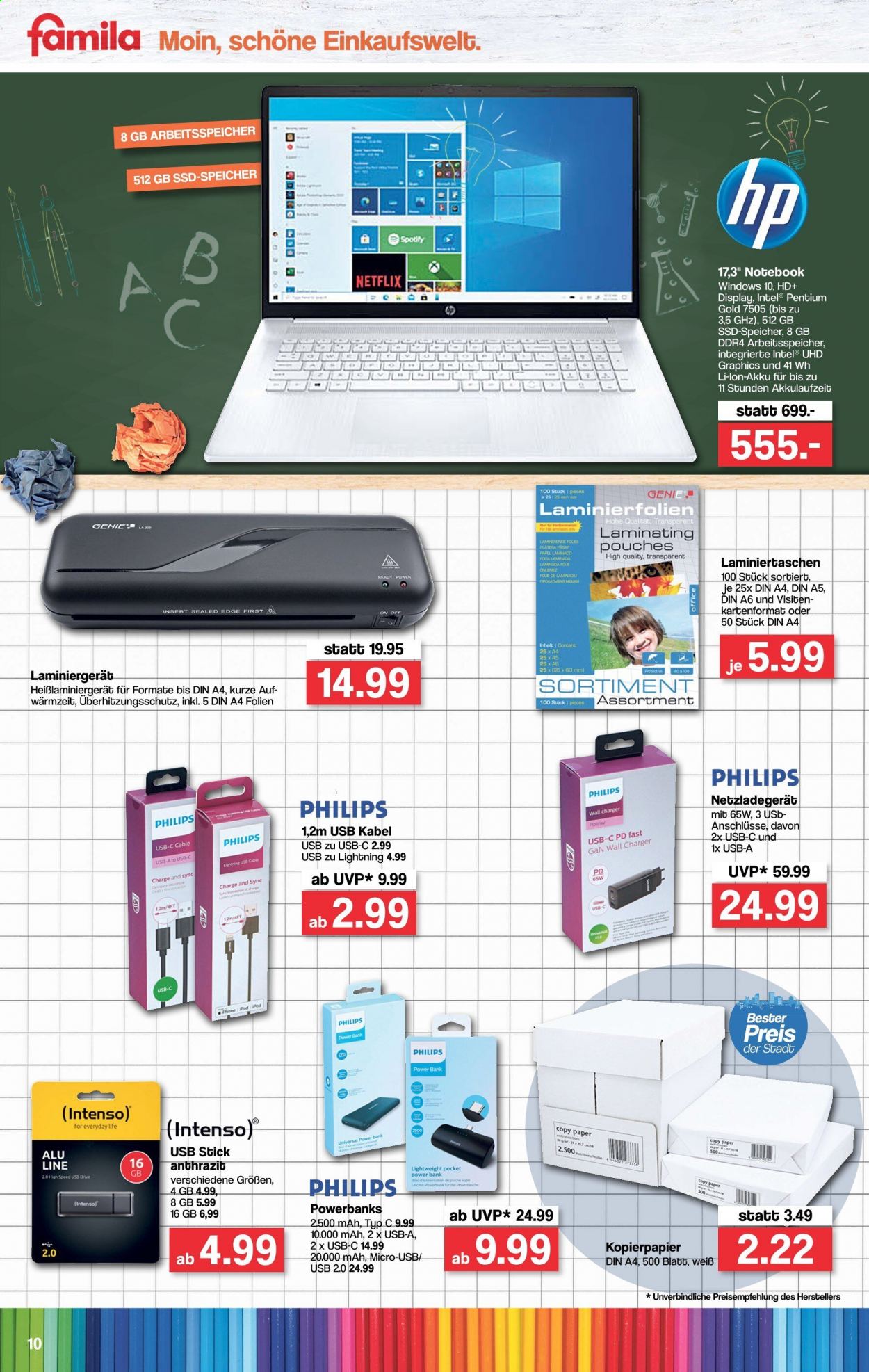 famila Prospekte  - 30.08.2021 - 4.09.2021. Seite 10