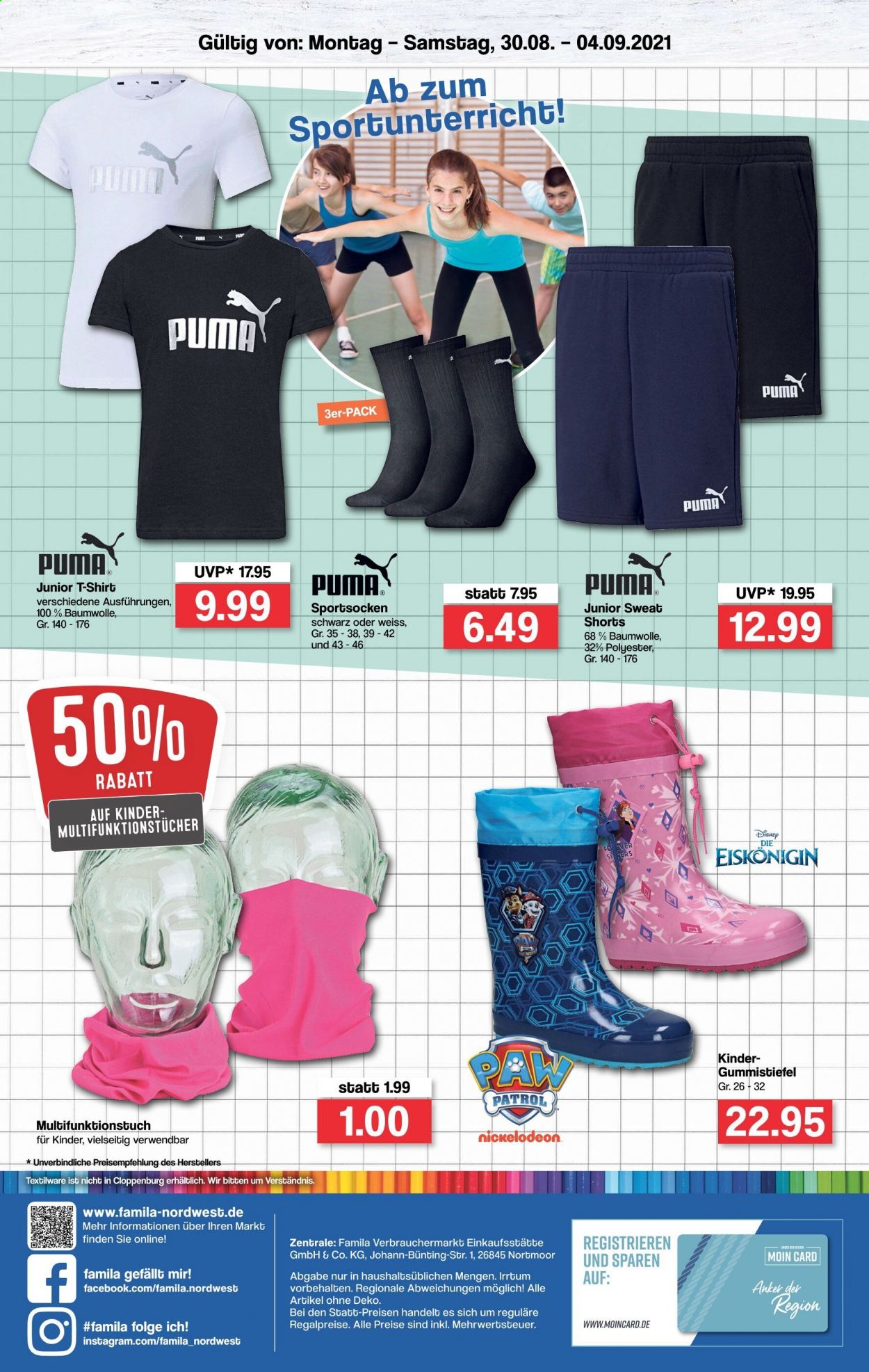 famila Prospekte  - 30.08.2021 - 4.09.2021. Seite 12