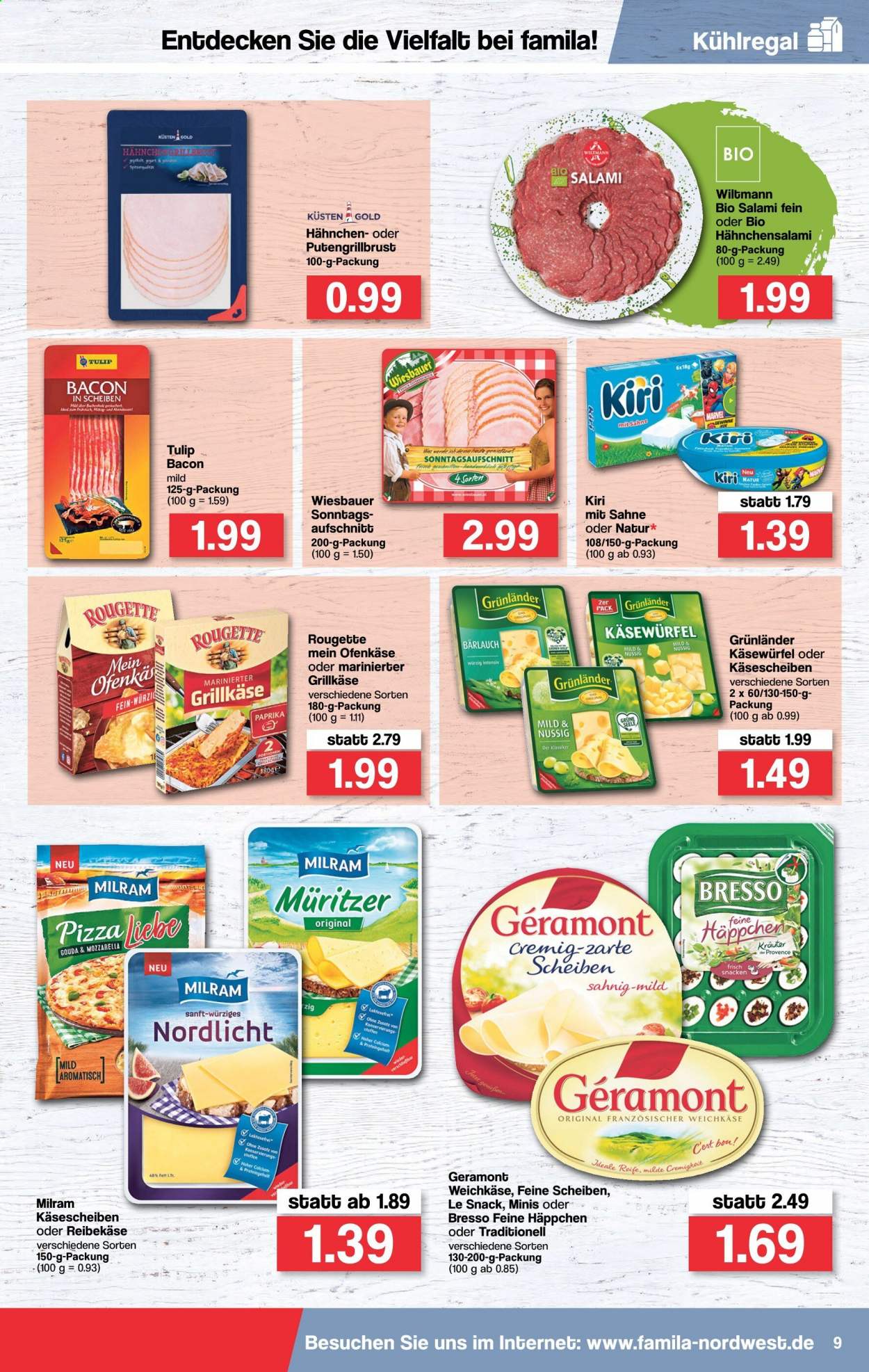 famila Prospekte  - 30.08.2021 - 4.09.2021. Seite 9