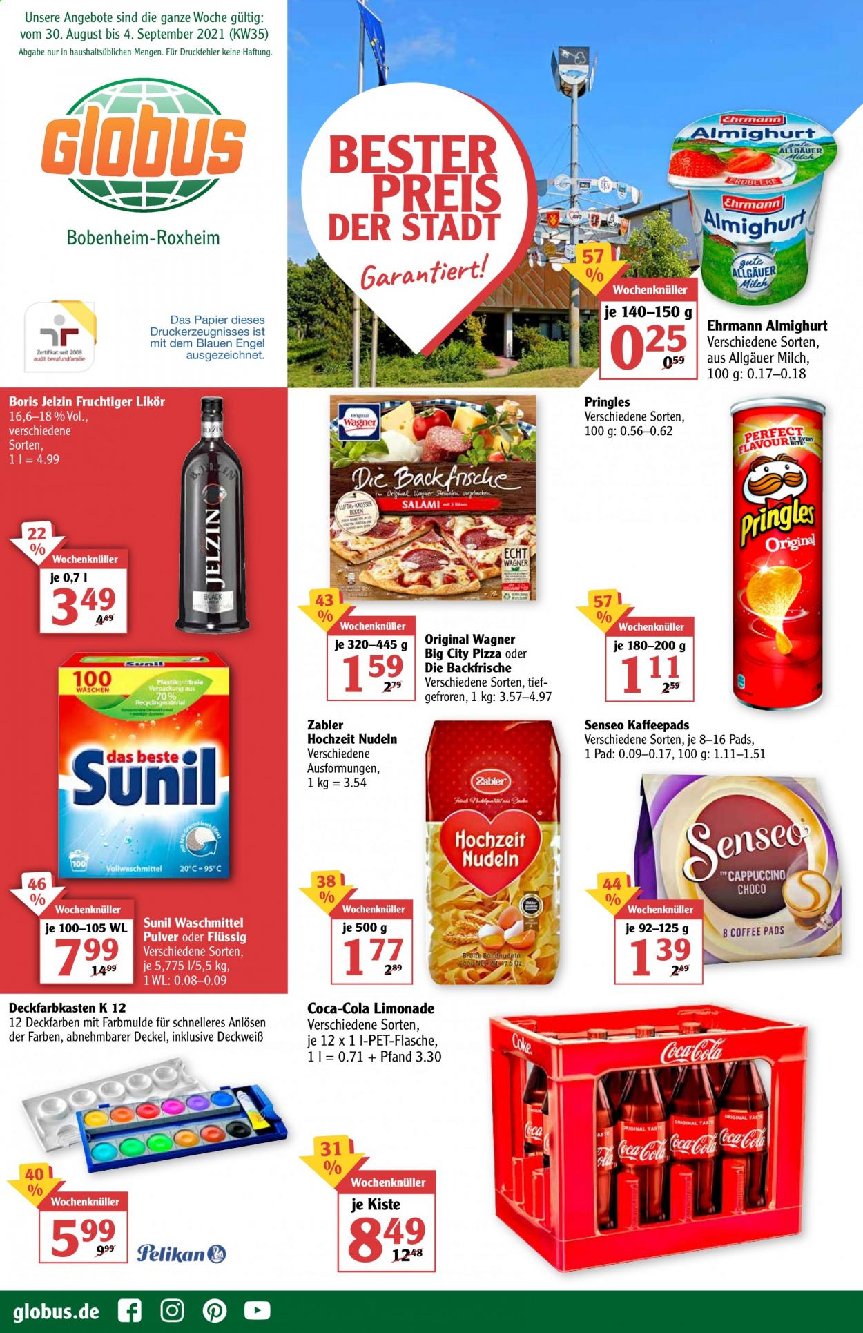 Globus Prospekte  - 30.08.2021 - 4.09.2021. Seite 1