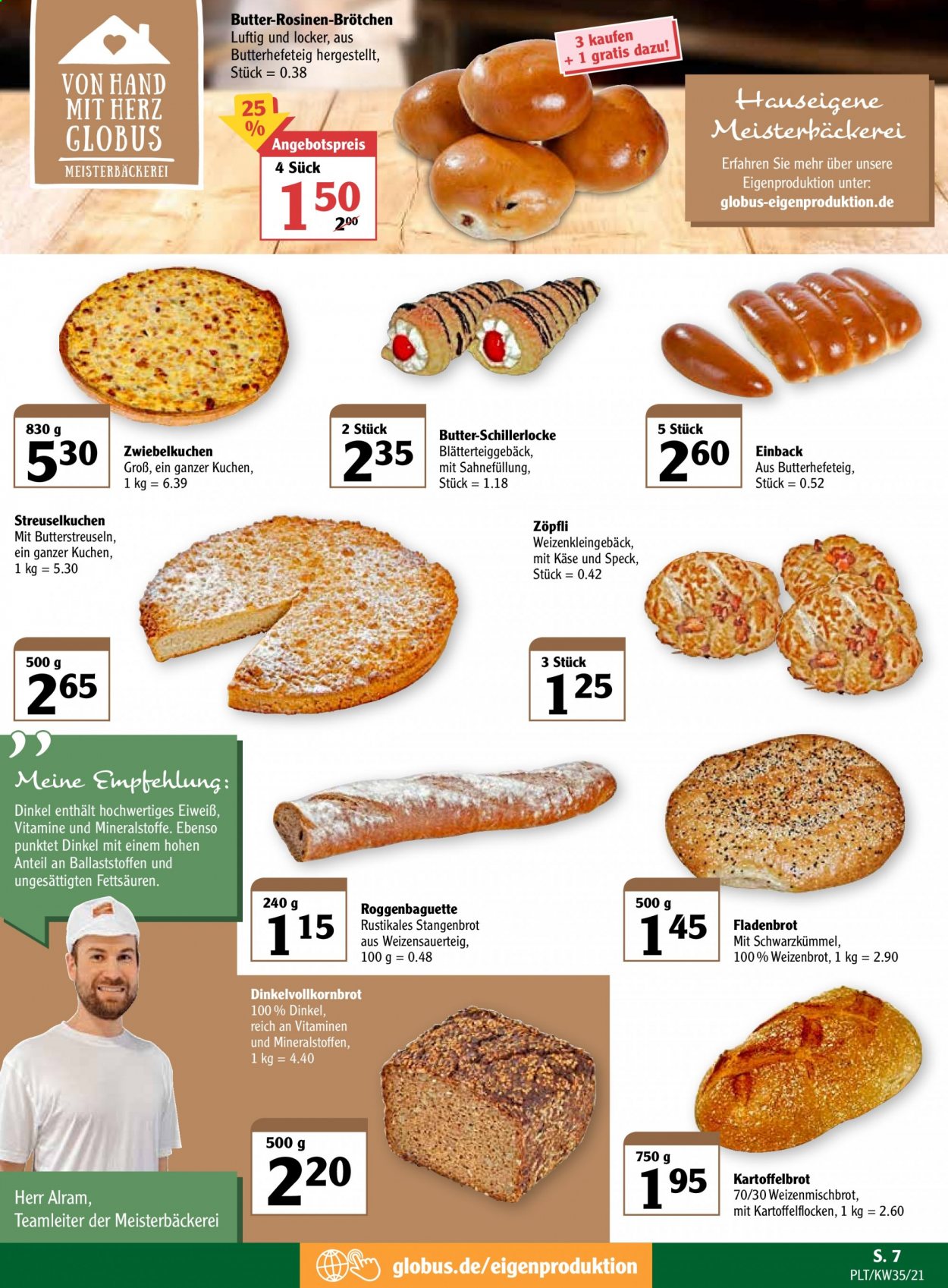 Globus Prospekte  - 30.08.2021 - 4.09.2021. Seite 11