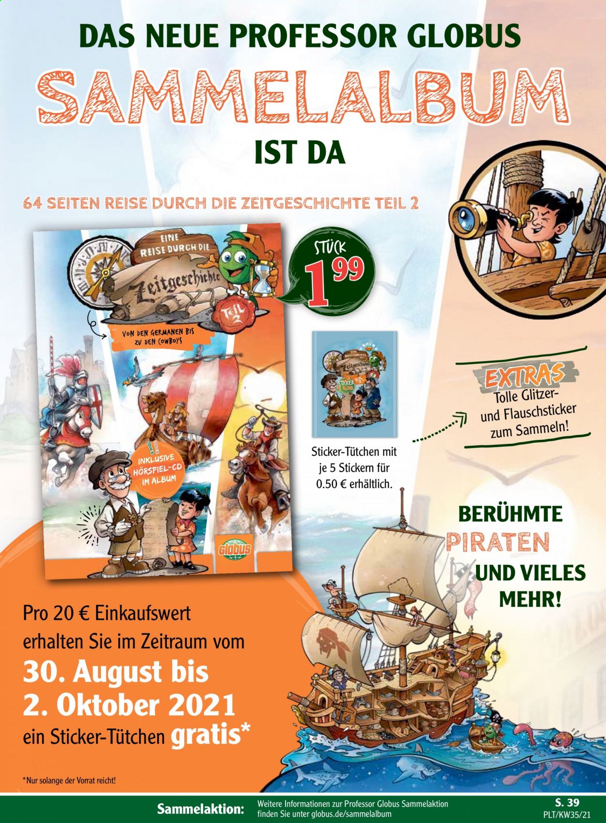 Globus Prospekte  - 30.08.2021 - 4.09.2021. Seite 43