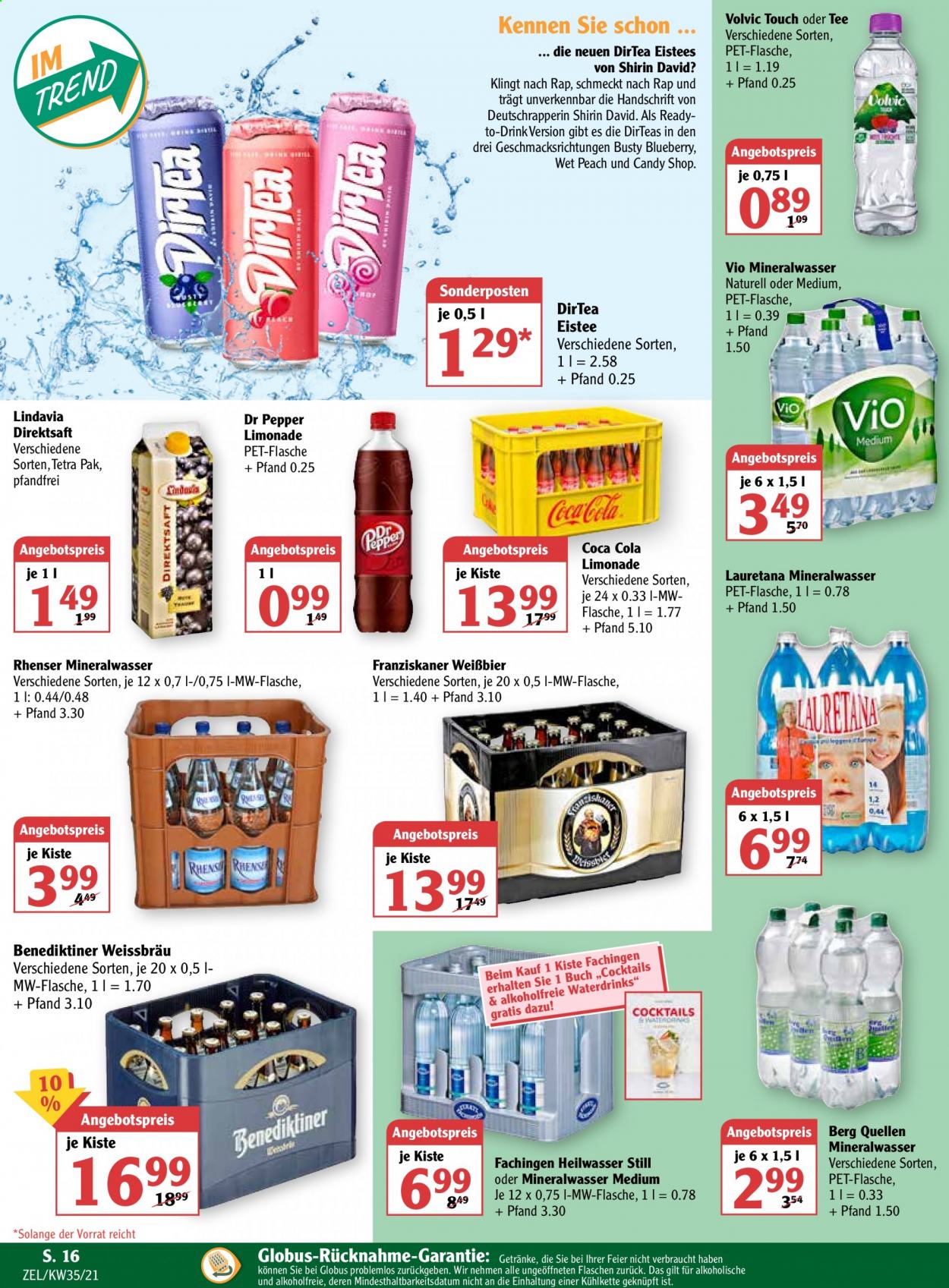 Globus Prospekte  - 30.08.2021 - 4.09.2021. Seite 18