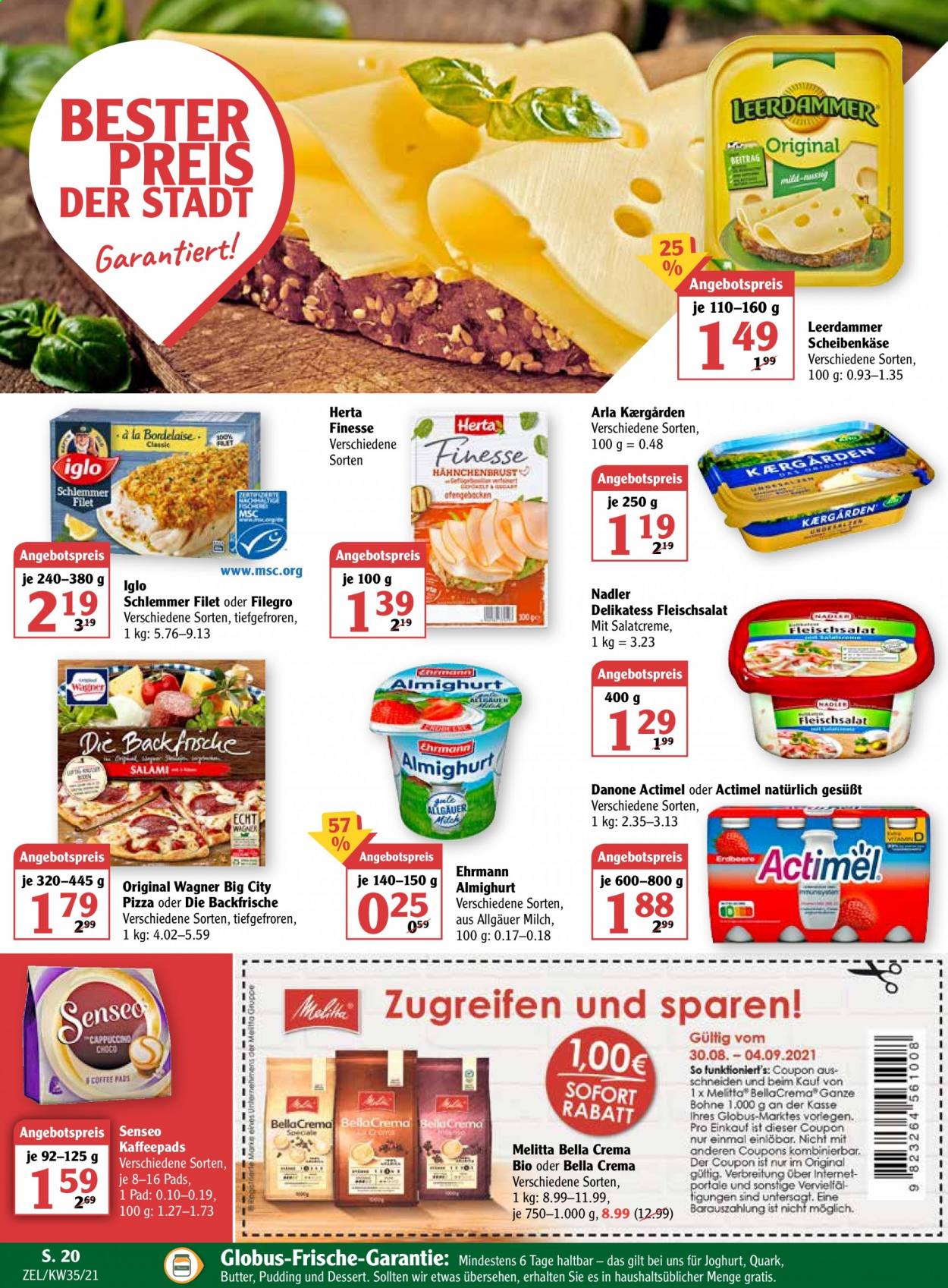 Globus Prospekte  - 30.08.2021 - 4.09.2021. Seite 22