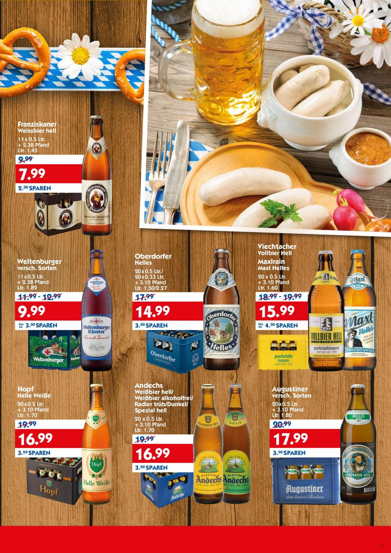 Hol'ab! Getränkemarkt Prospekte  - 30.08.2021 - 4.09.2021. Seite 3