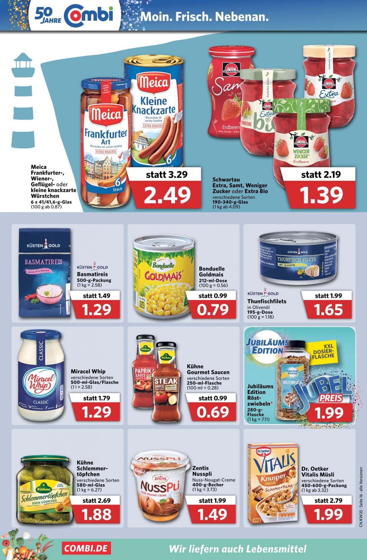 Combi Prospekte  - 30.08.2021 - 4.09.2021. Seite 16