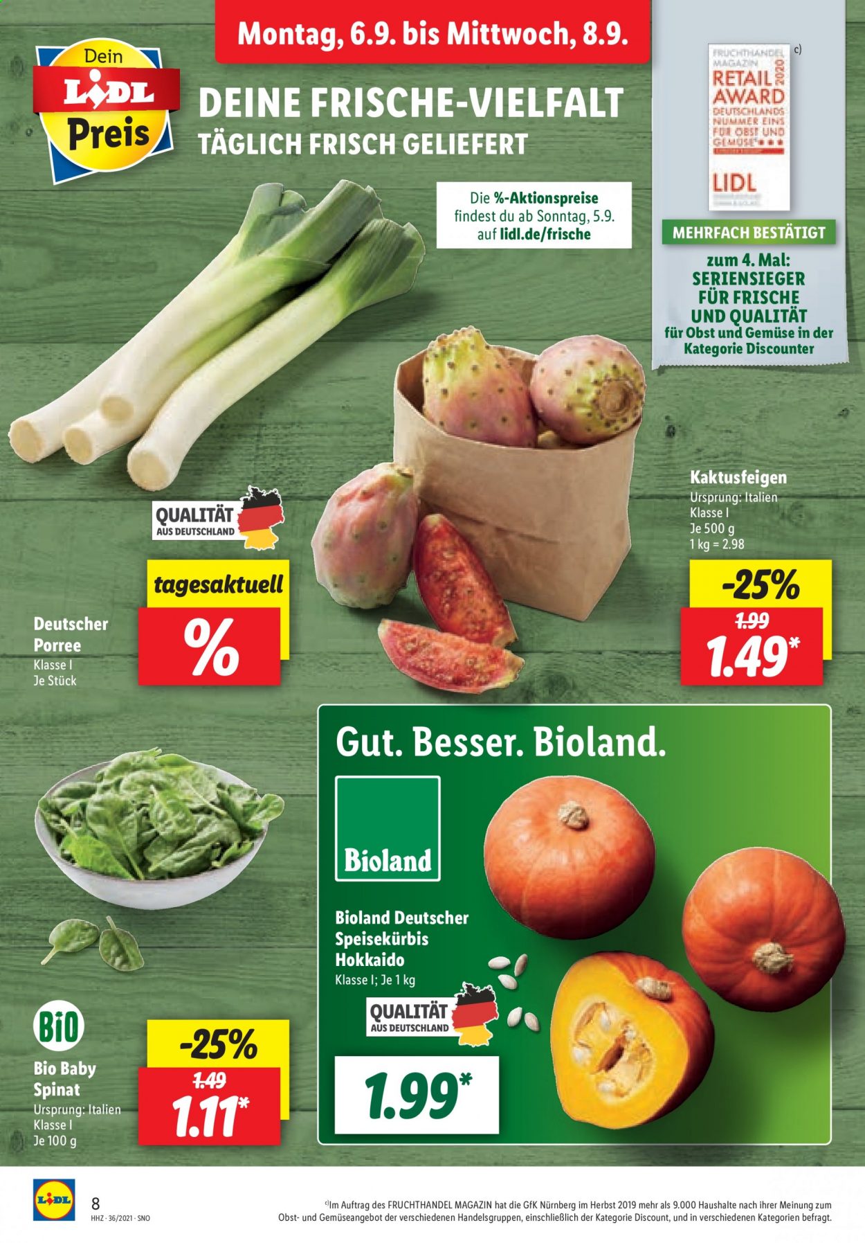 Lidl Prospekte  - 4.09.2021 - 4.09.2021. Seite 8