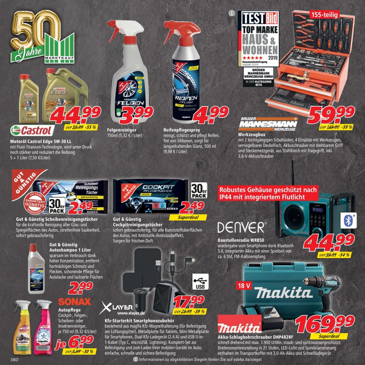 Marktkauf Prospekte  - 30.08.2021 - 4.09.2021. Seite 38