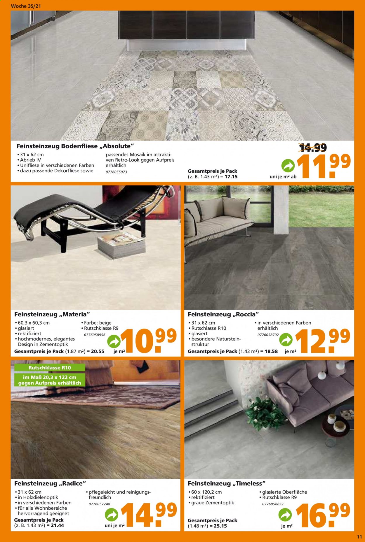 Globus Baumarkt Prospekte  - 30.08.2021 - 4.09.2021. Seite 11
