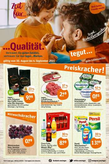 Prospekte tegut... - 30.8.2021 - 4.9.2021.