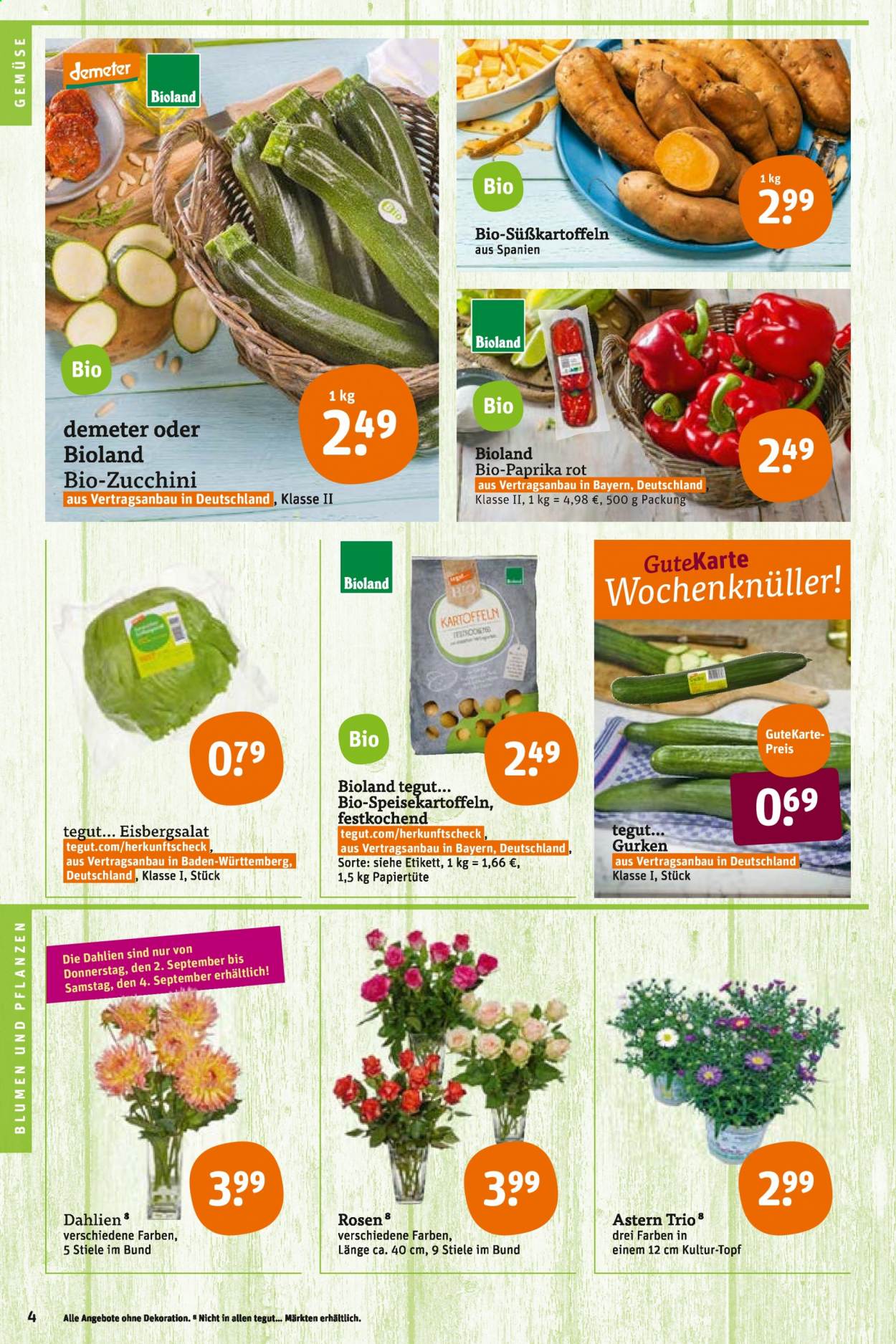 tegut... Prospekte  - 30.08.2021 - 4.09.2021. Seite 4