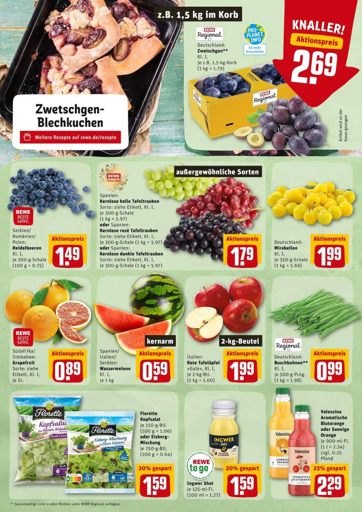 REWE Prospekte  - 30.08.2021 - 4.09.2021. Seite 4